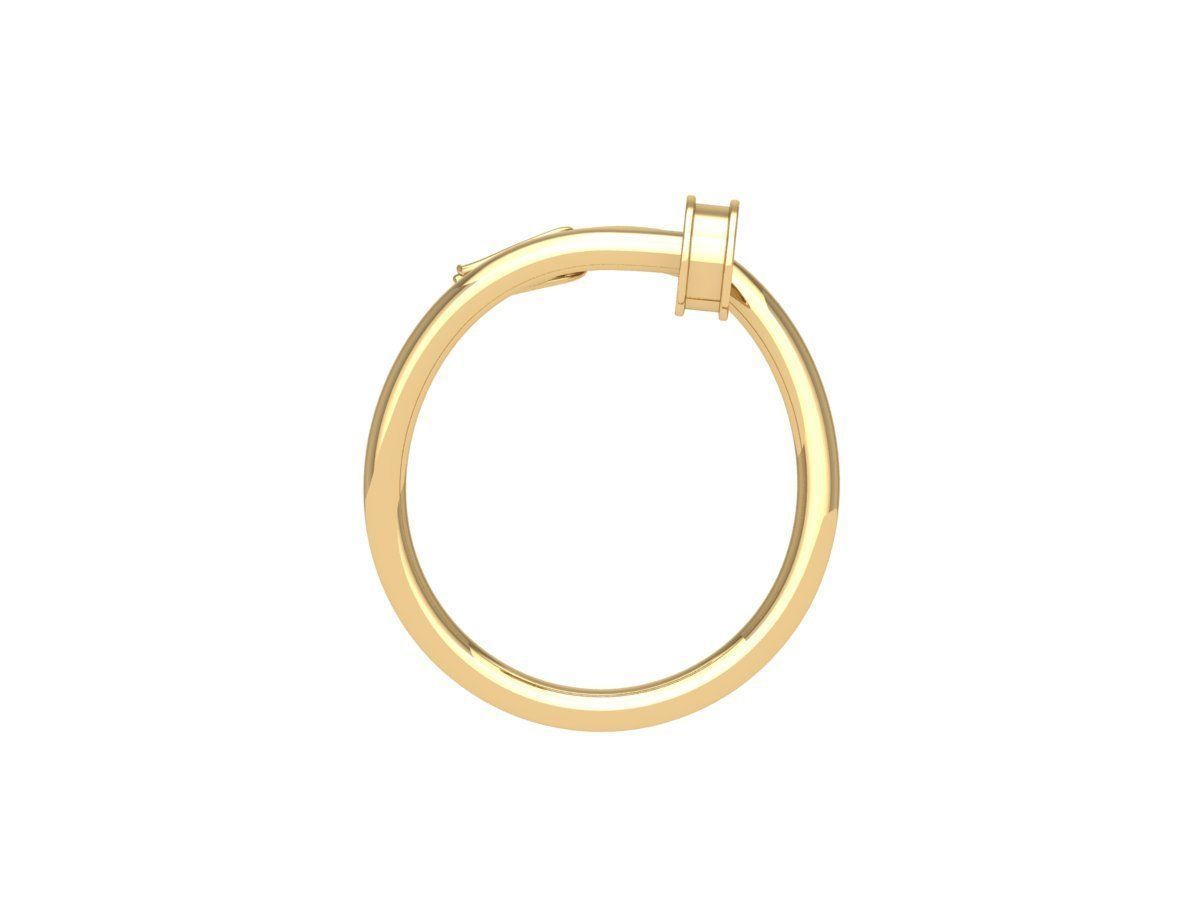 Wedding Ring 3D print model_7