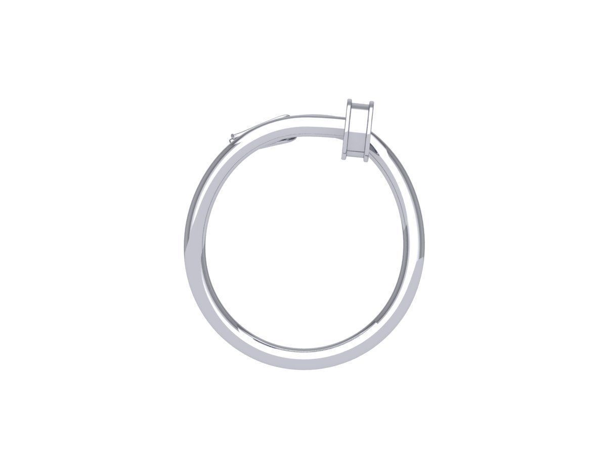 Wedding Ring 3D print model_9