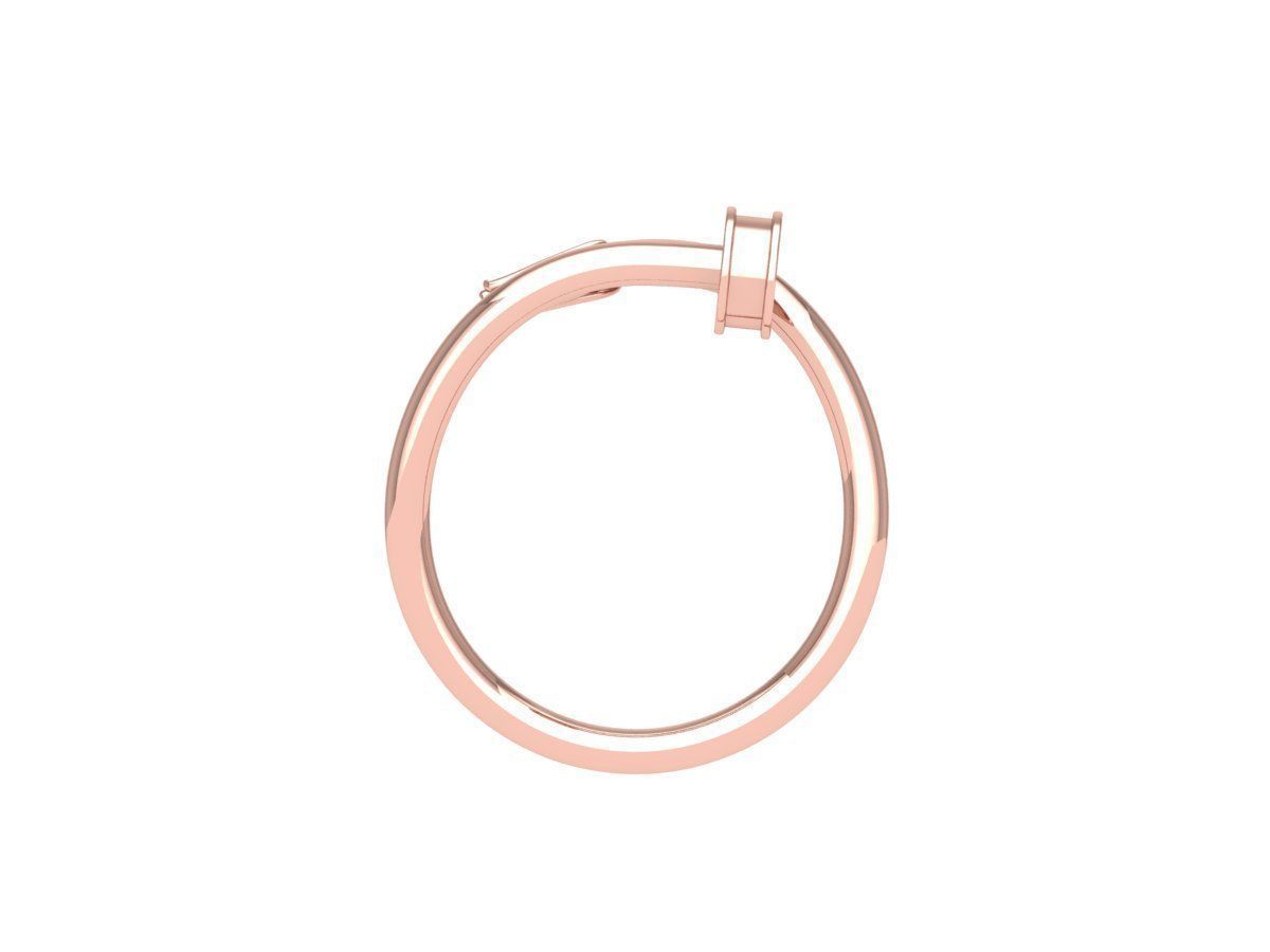 Wedding Ring 3D print model_8