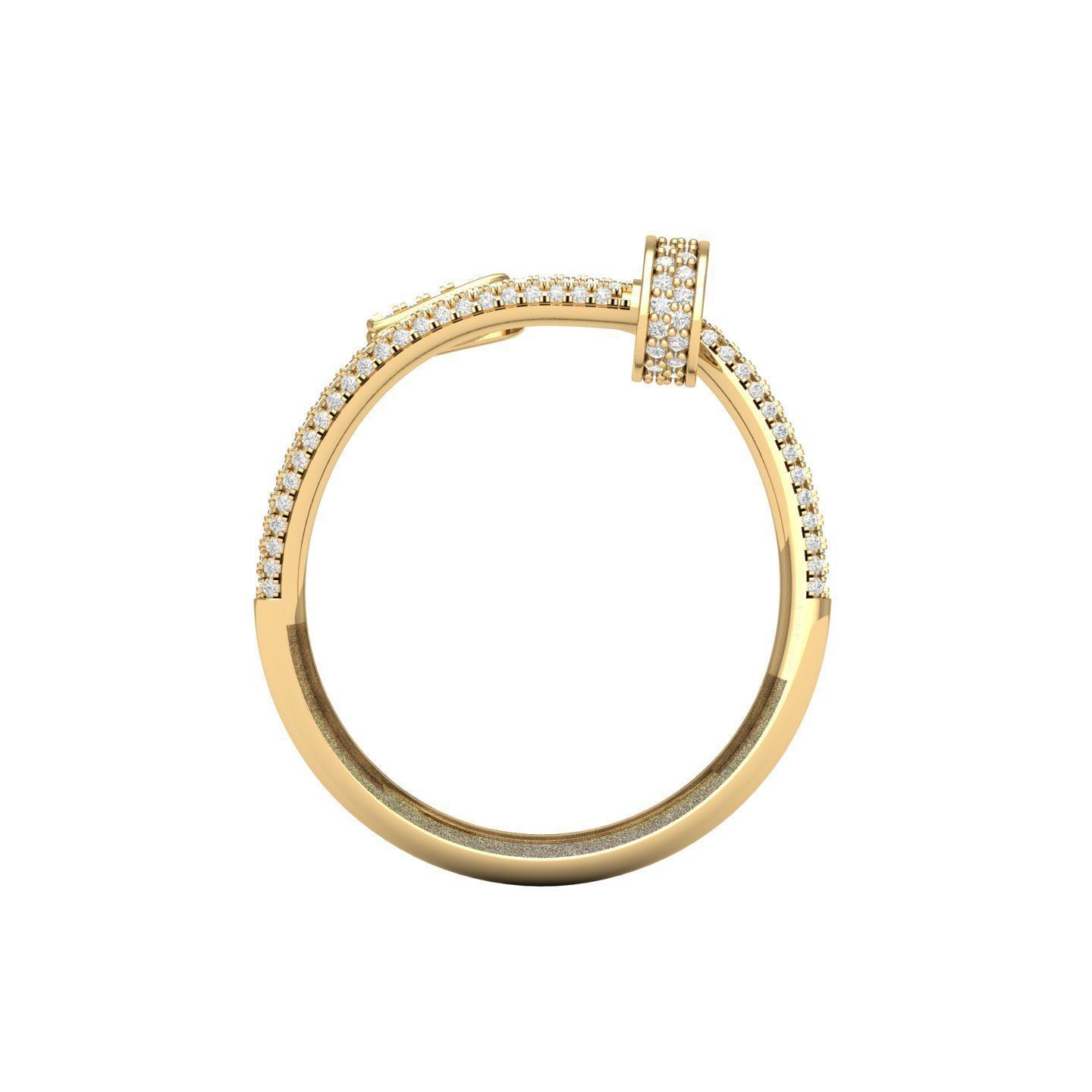 Wedding Ring  3D print model_4