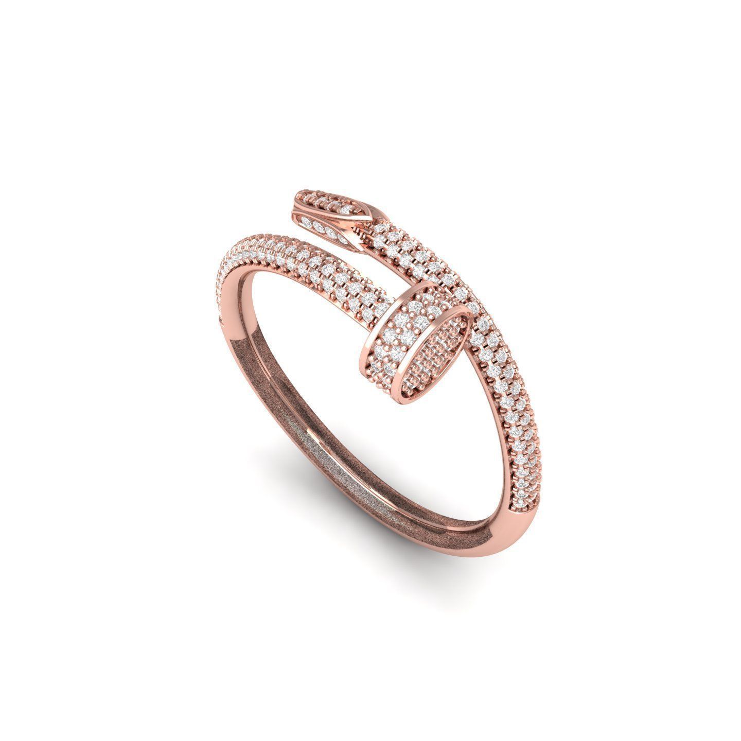 Wedding Ring  3D print model_1