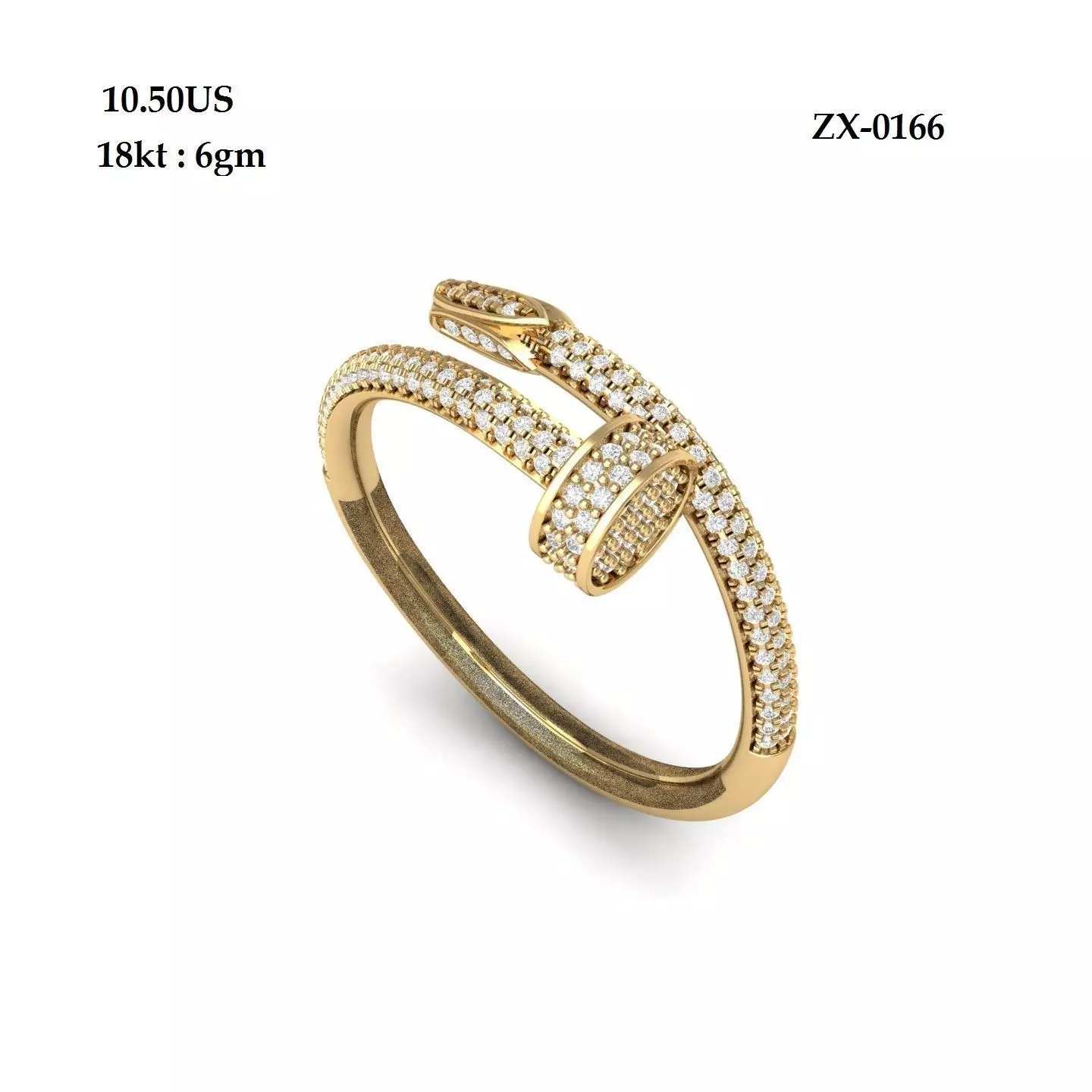 Wedding Ring  3D print model_0