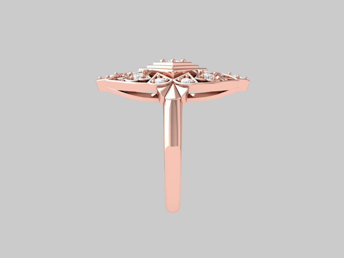 Art-Deco-Ring 3D print model_11