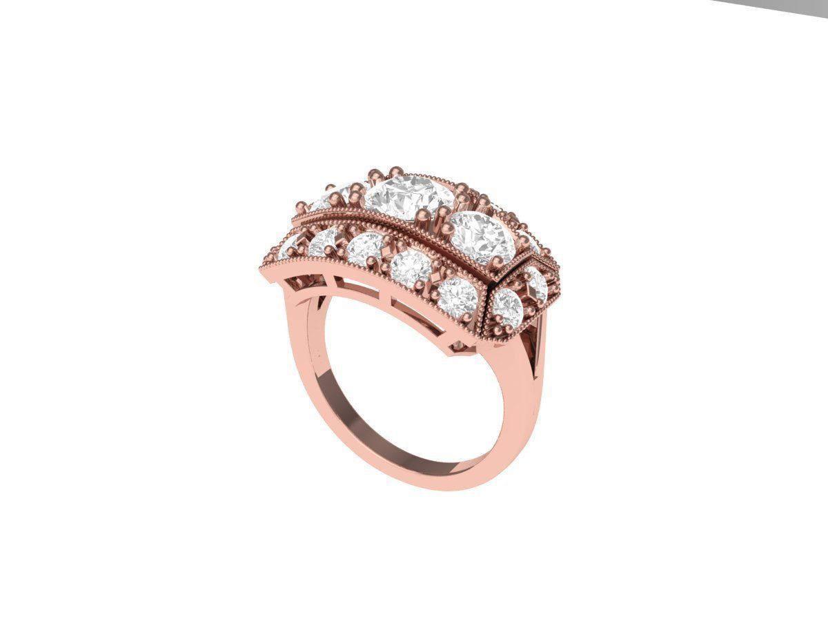 Wedding Ring  3D print model_1