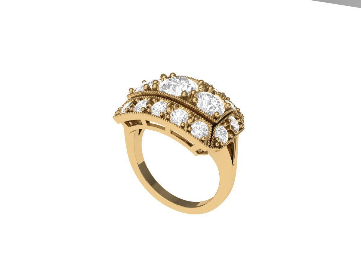 Wedding Ring  3D print model_2