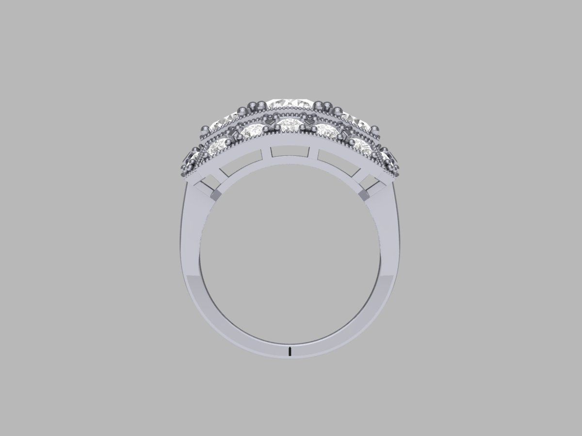 Wedding Ring  3D print model_6
