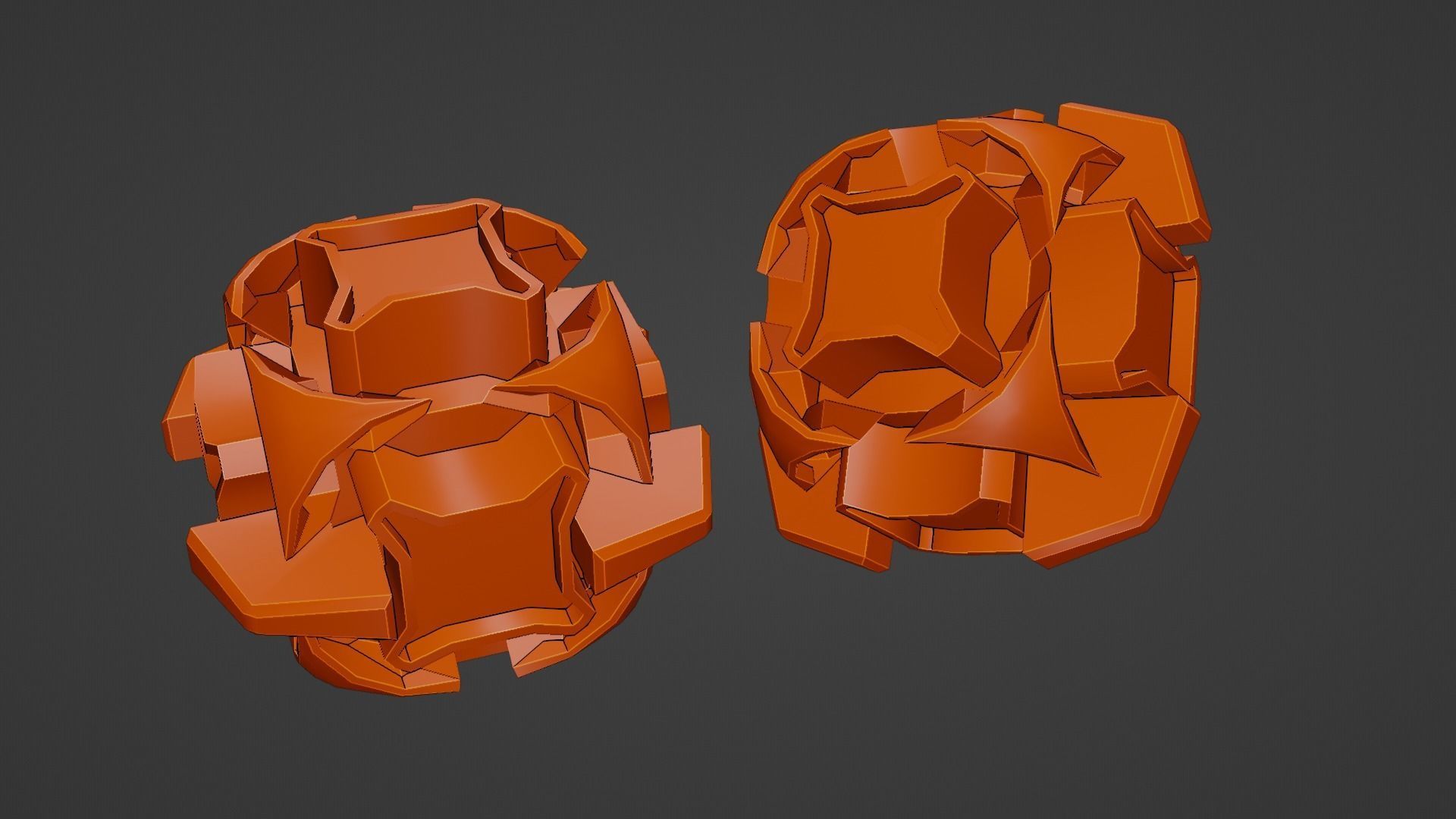 Sci-Fi prop Low-poly 3D model_57