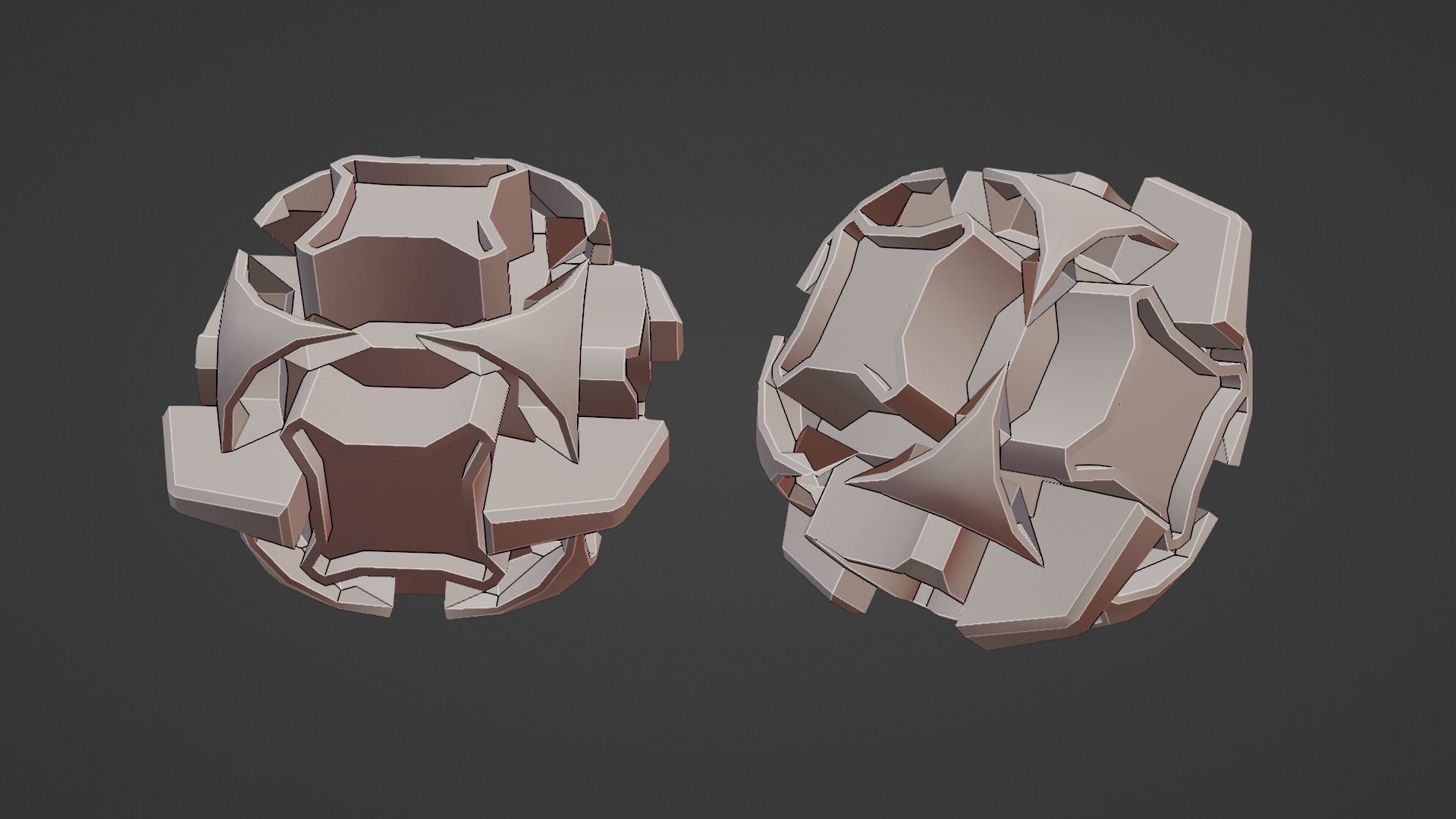 Sci-Fi prop Low-poly 3D model_64