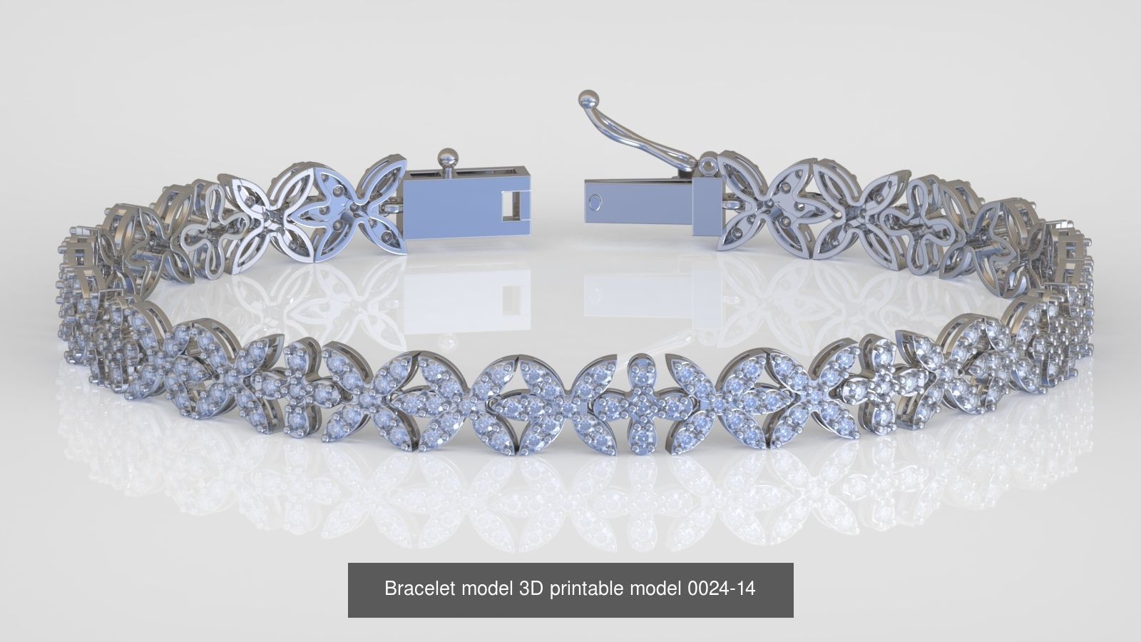 My 29 Beautiful and Graceful 3d printable Bracelet models 3D Model Collection_10