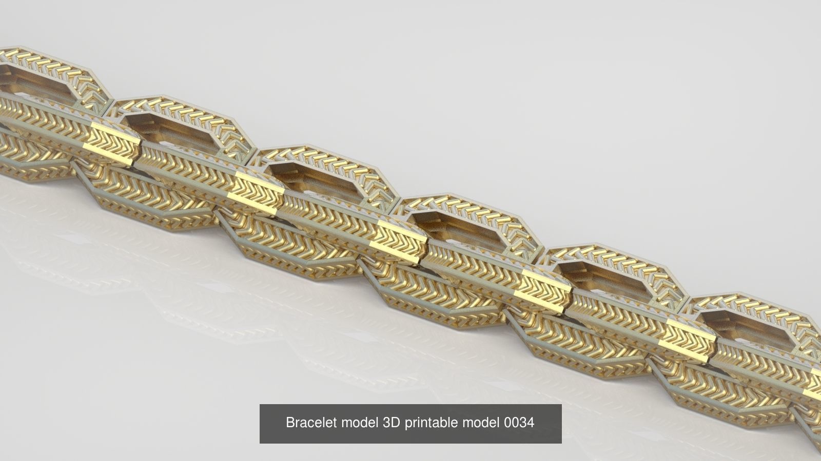 My 29 Beautiful and Graceful 3d printable Bracelet models 3D Model Collection_19