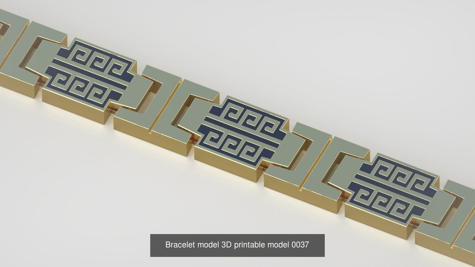 My 98 Beautiful and Graceful 3d printable Bracelet  models  3D Model Collection_138