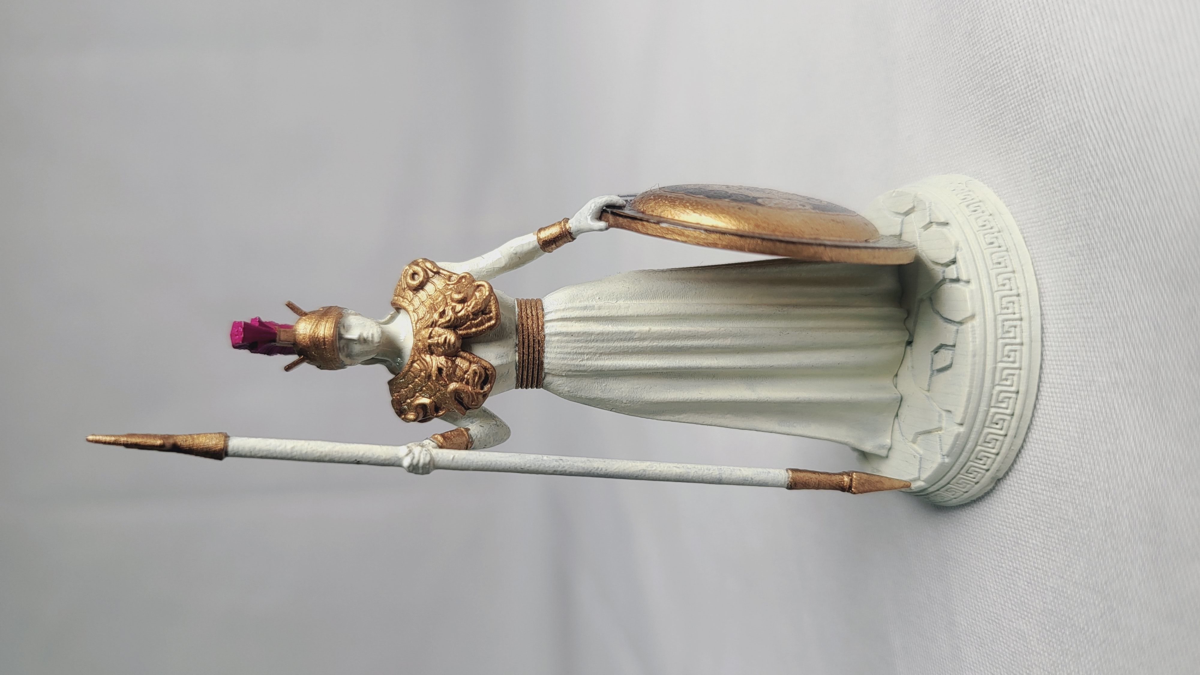Athena the goddess of war 3D print model_6