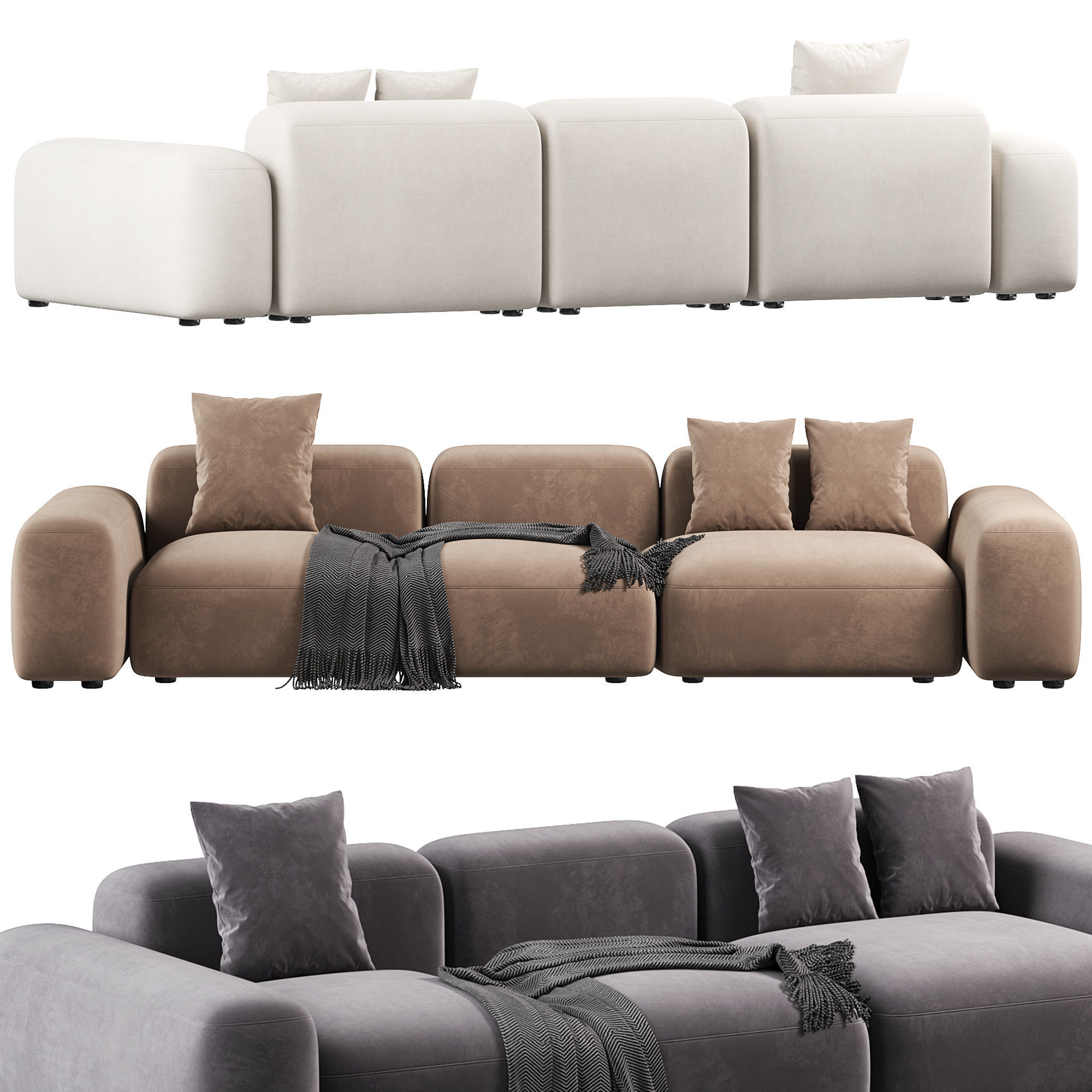 Sofa Lapis 296 3D model_1