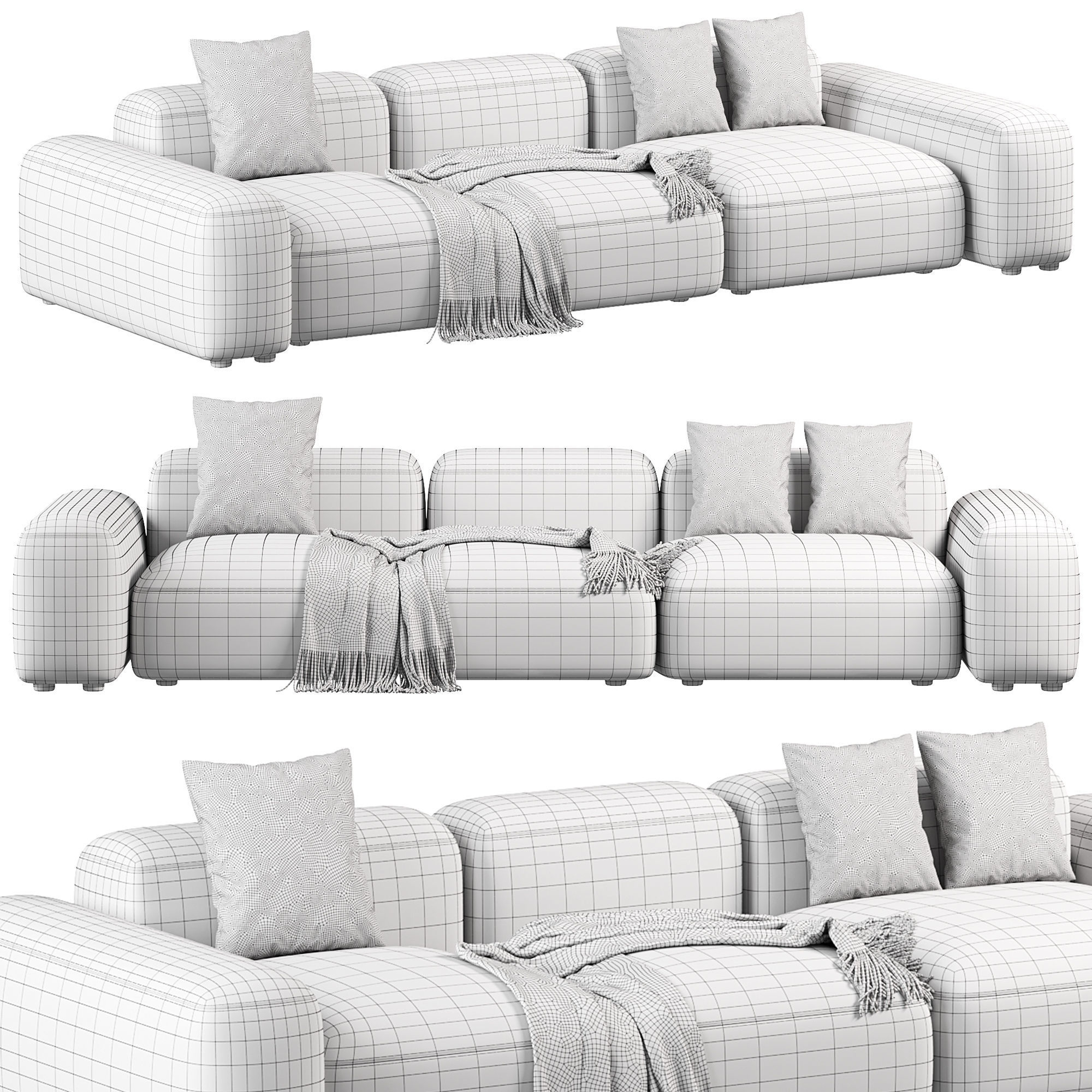 Sofa Lapis 296 3D model_3