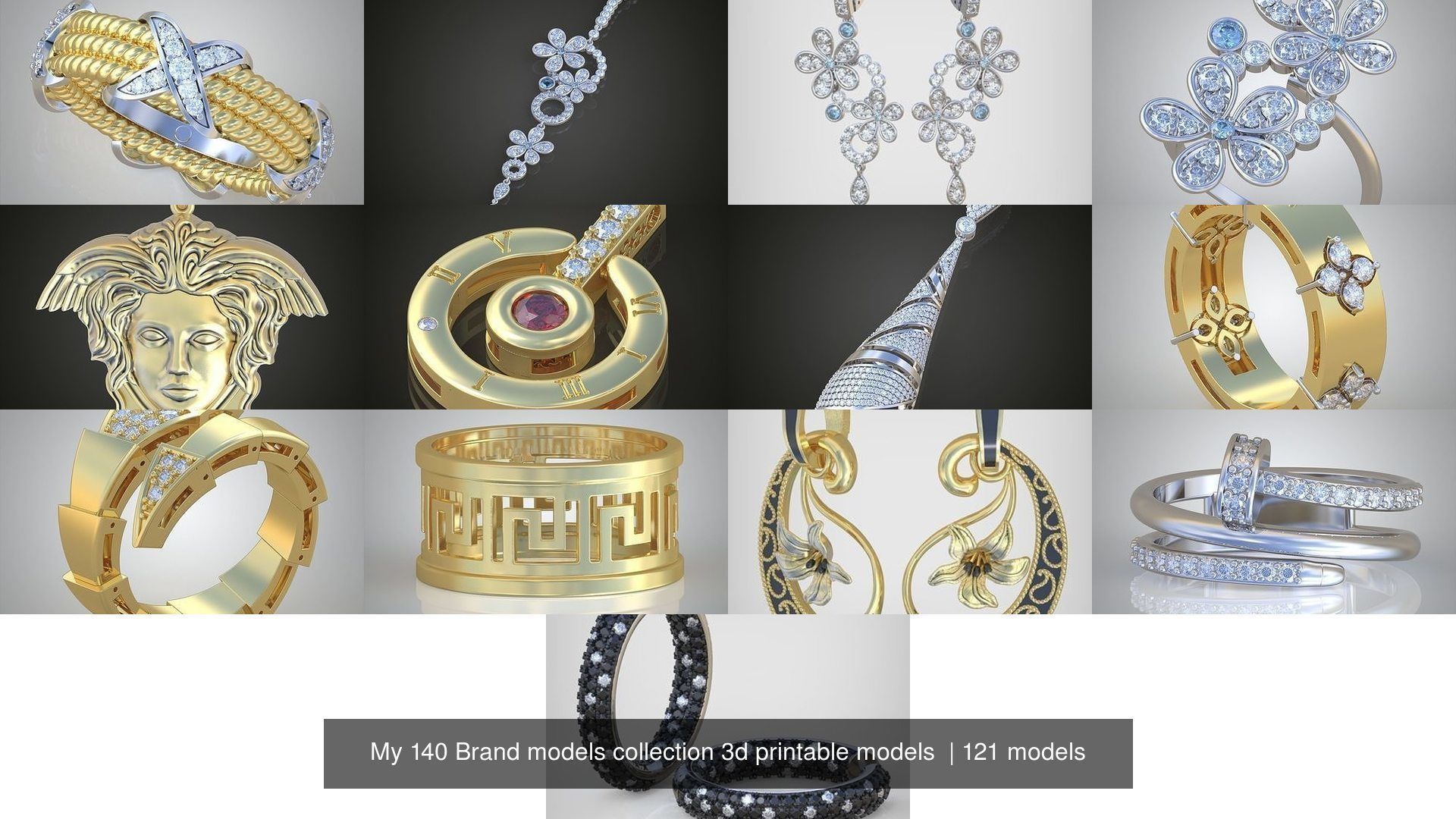 My 140 Brand models collection 3d printable models  _2182