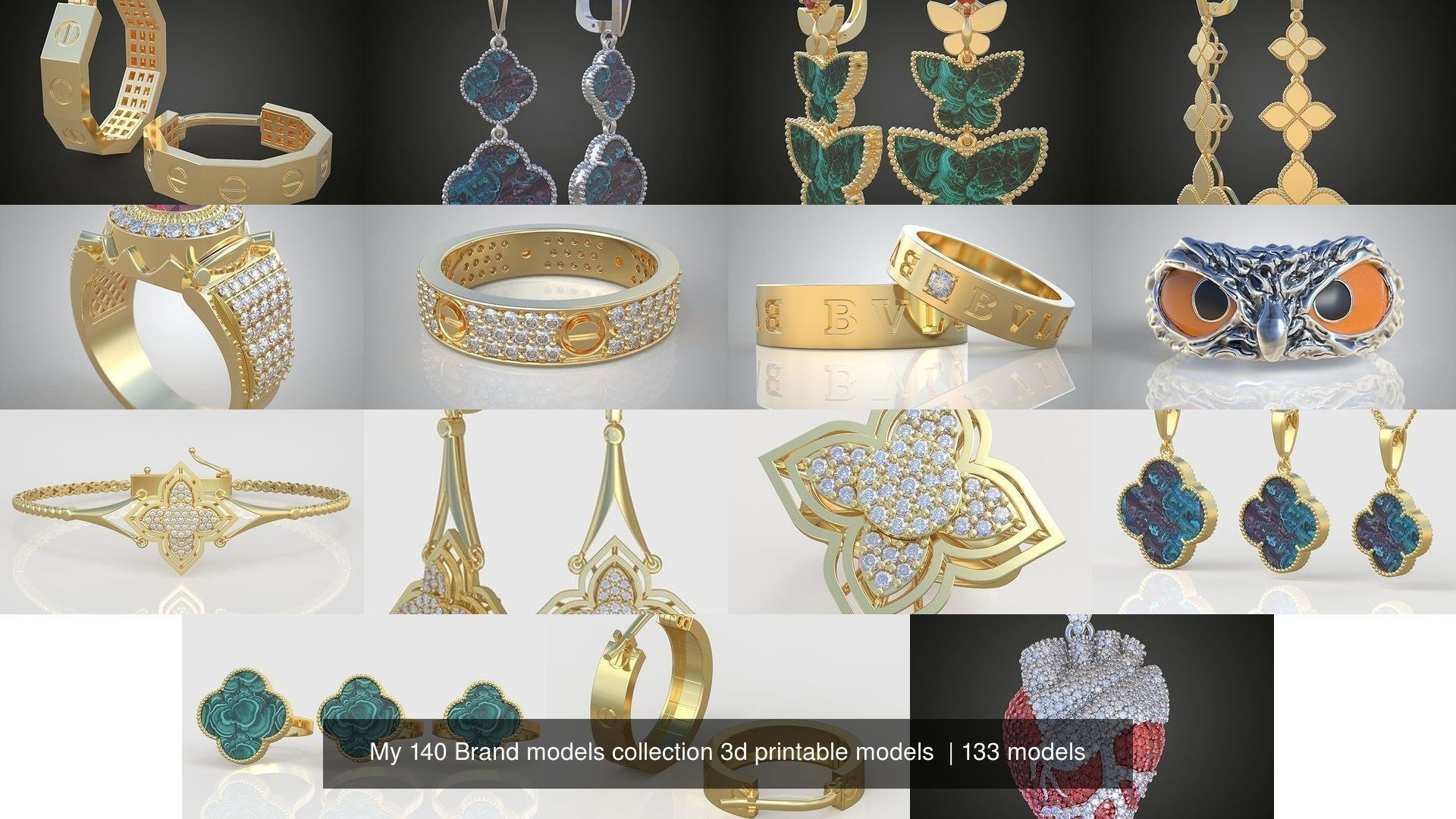 My 140 Brand models collection 3d printable models  _592