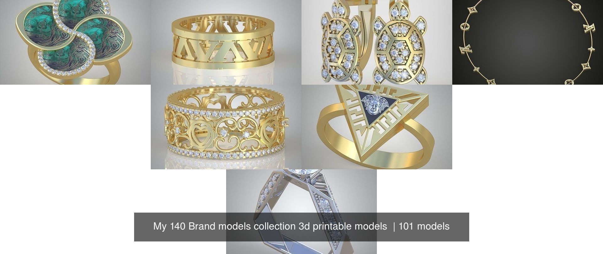 My 140 Brand models collection 3d printable models  _2837