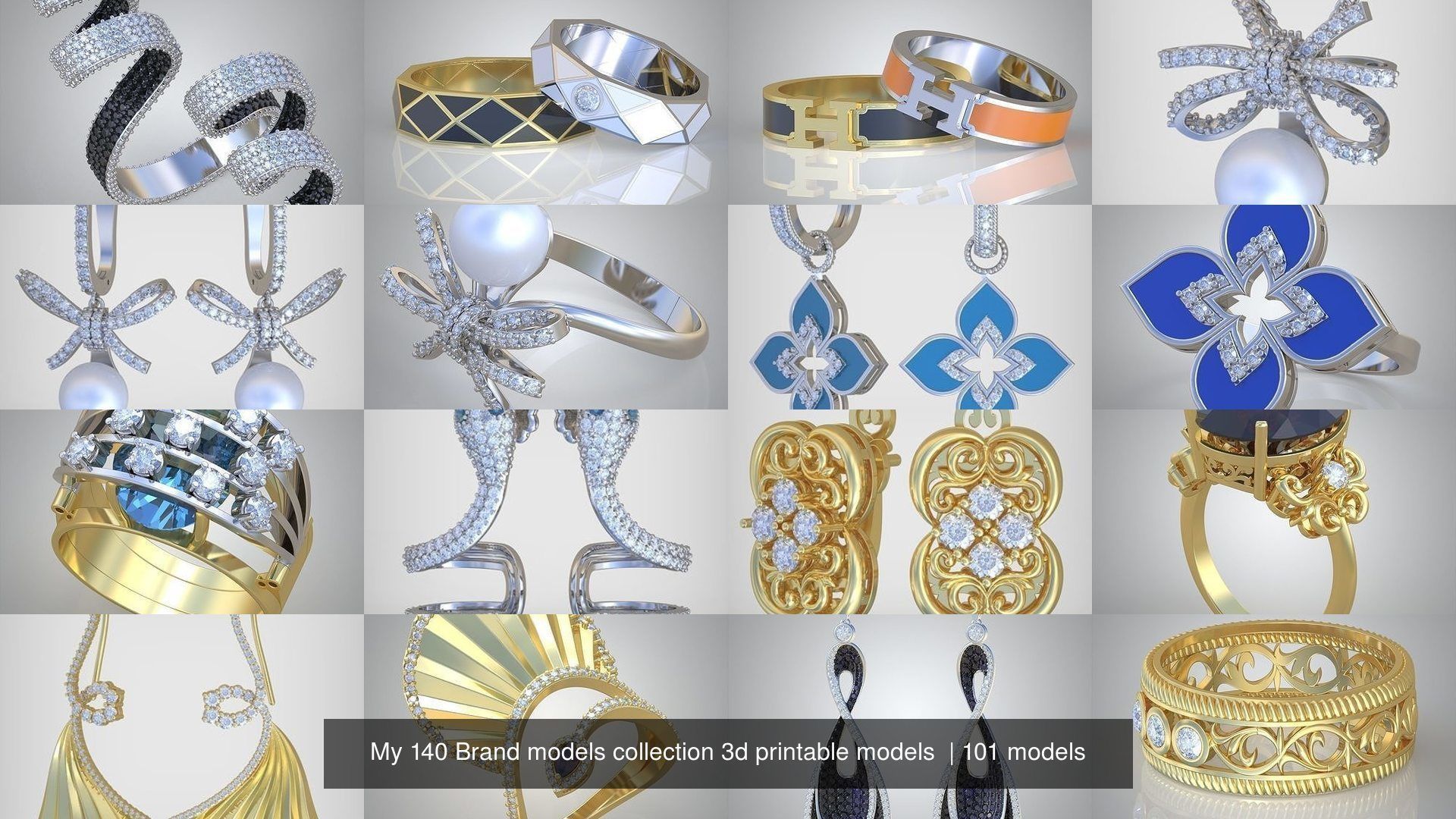 My 140 Brand models collection 3d printable models  _2333