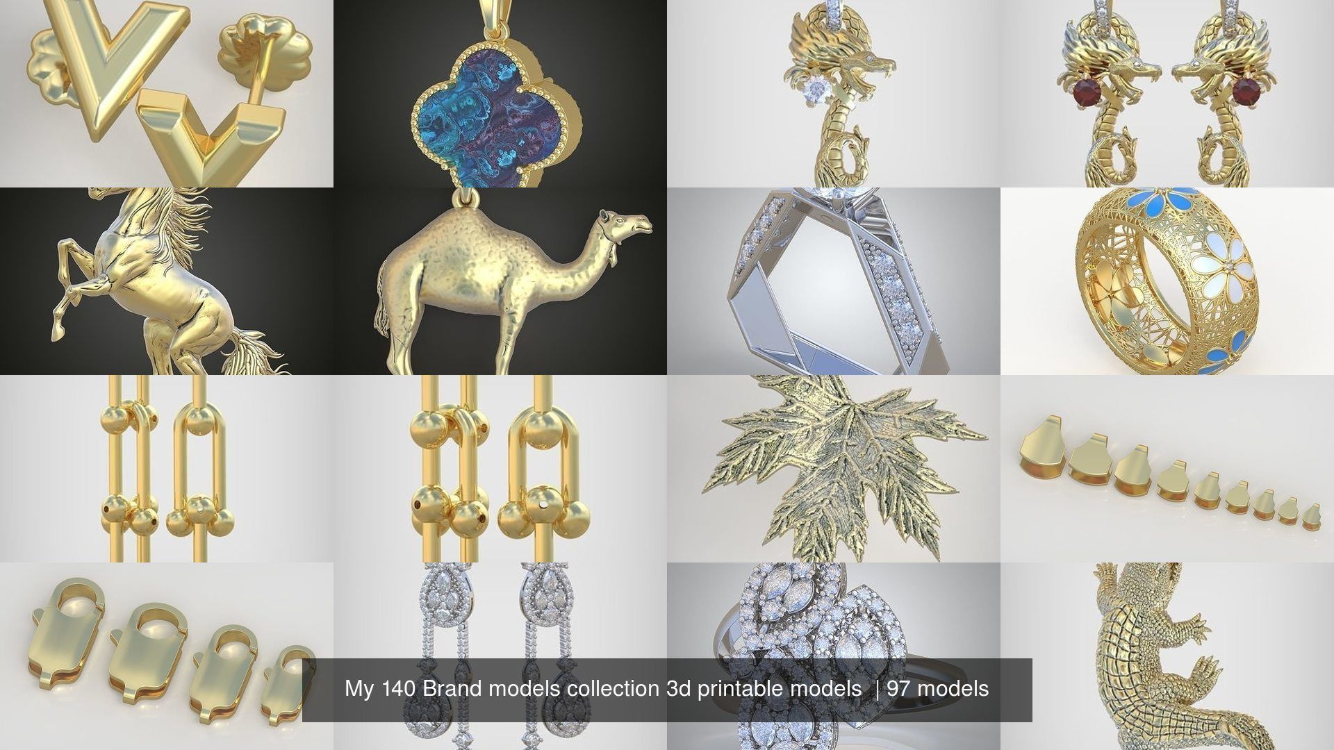 My 140 Brand models collection 3d printable models  _2854