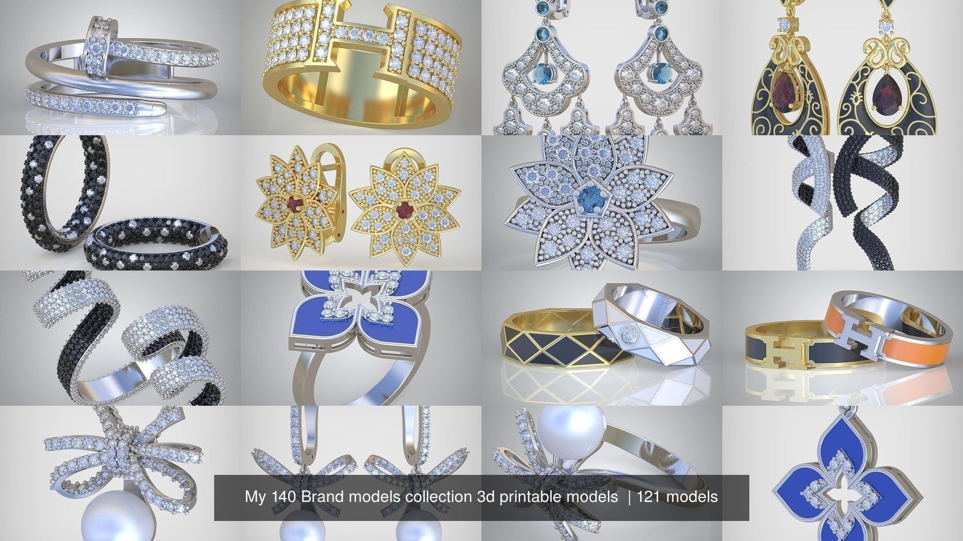 My 140 Brand models collection 3d printable models  _2752