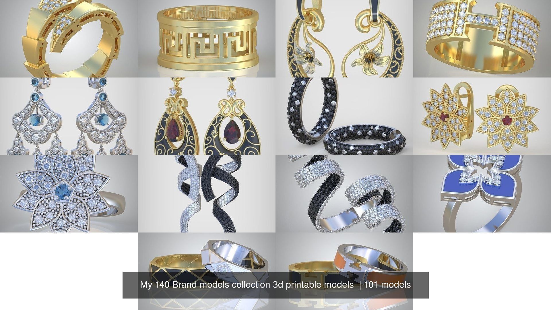 My 140 Brand models collection 3d printable models  _2302