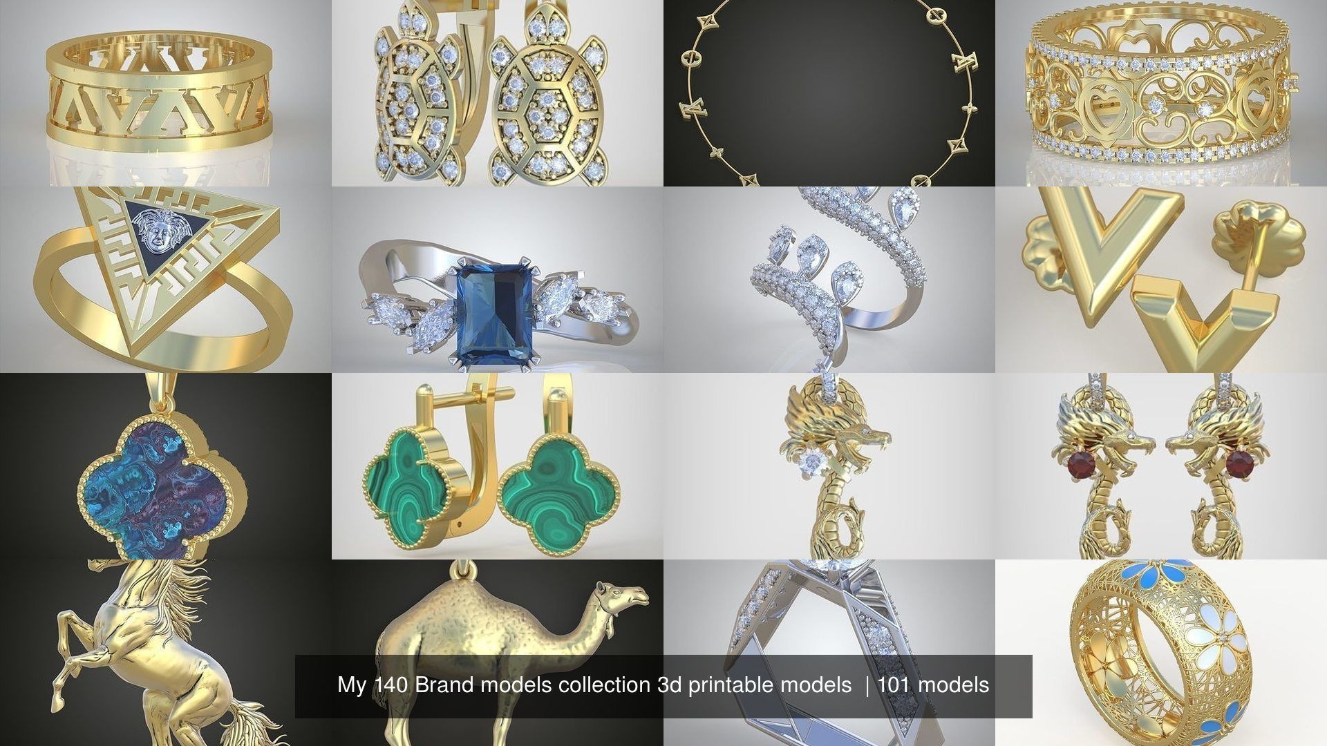 My 140 Brand models collection 3d printable models  _2840