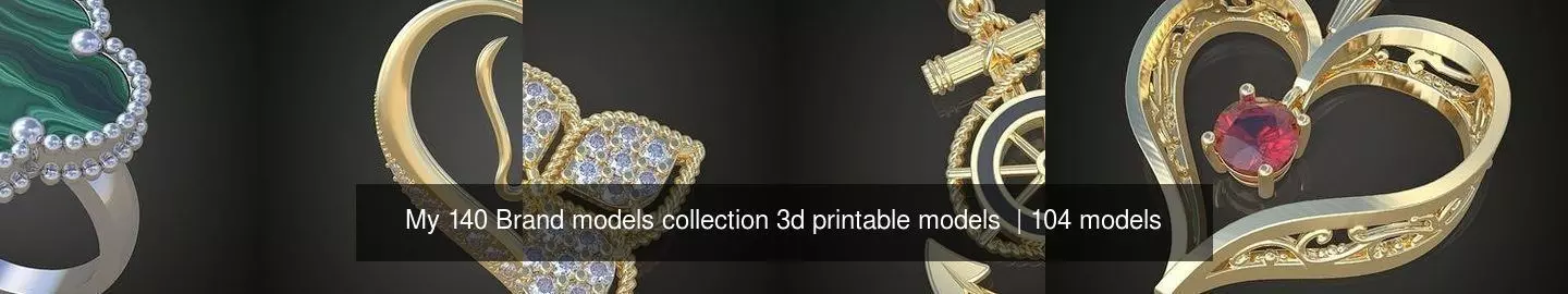 My 140 Brand models collection 3d printable models  _548
