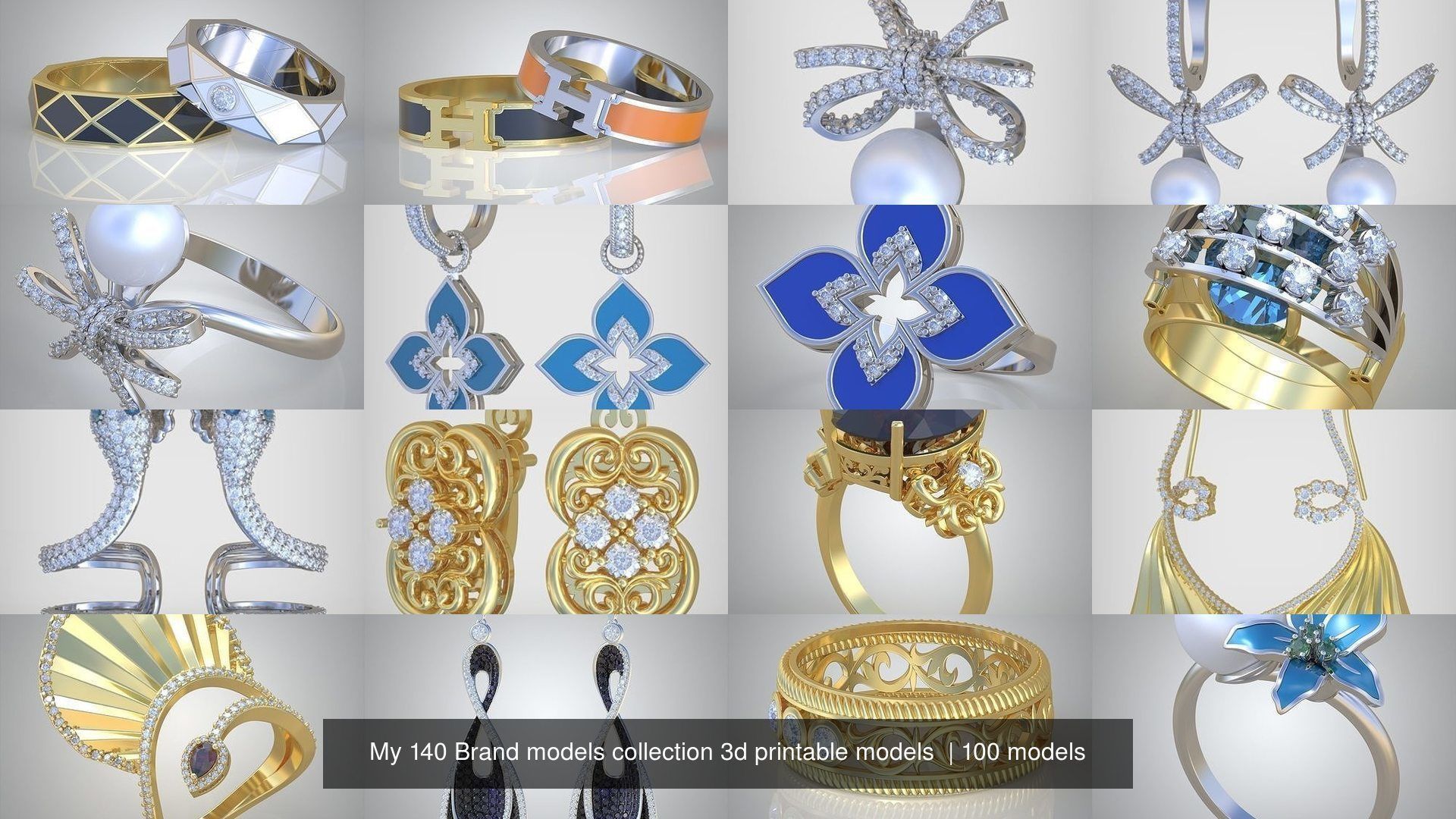 My 140 Brand models collection 3d printable models  _2335