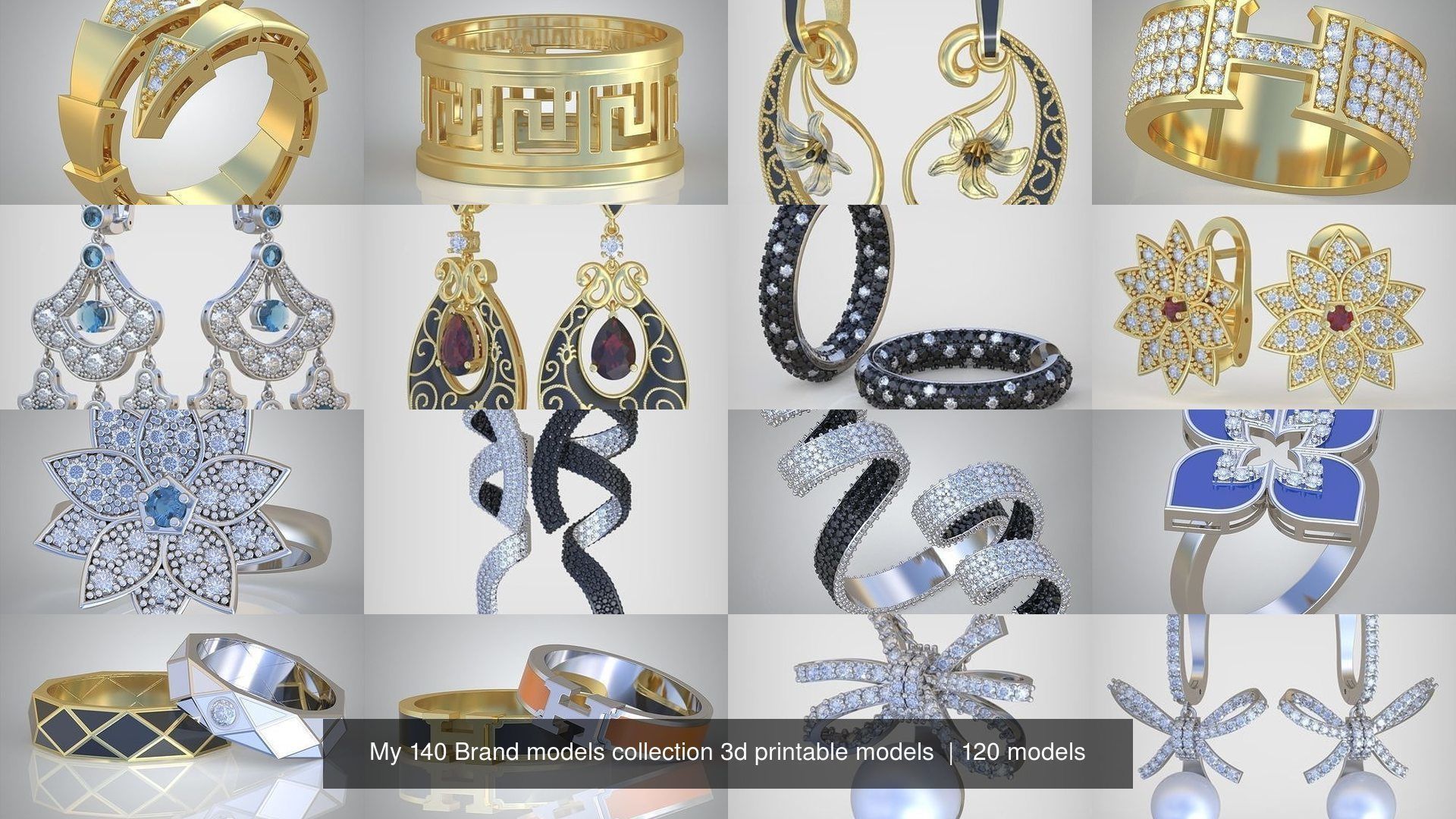 My 140 Brand models collection 3d printable models  _2274