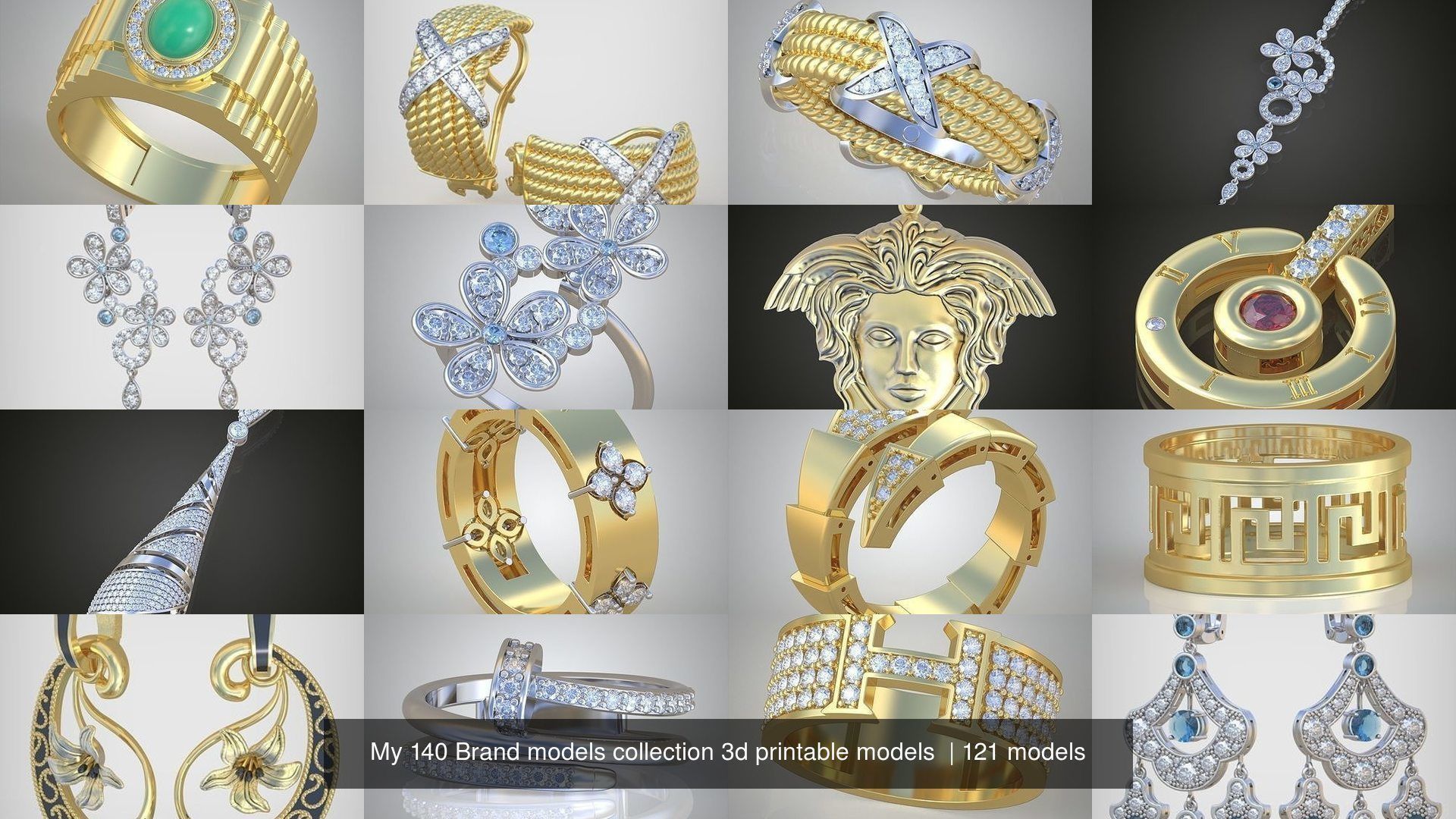 My 140 Brand models collection 3d printable models  _2103