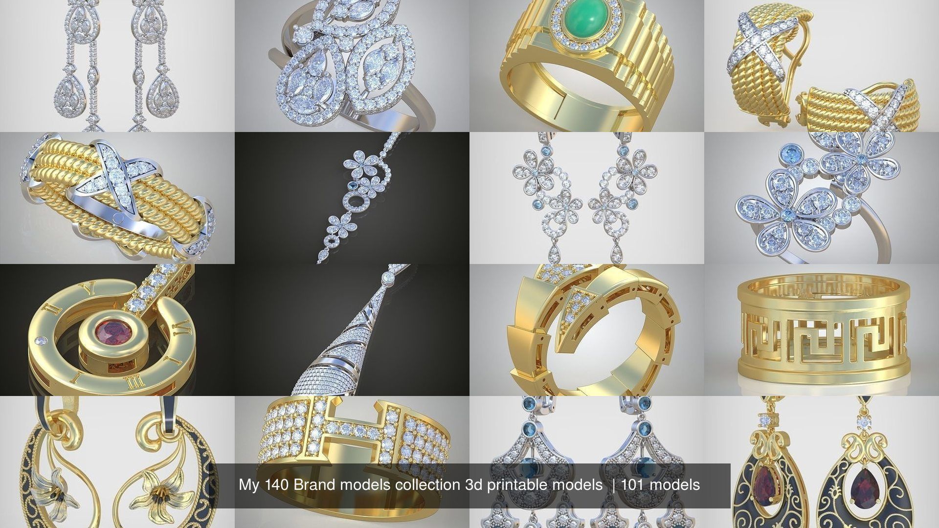 My 140 Brand models collection 3d printable models  _1748