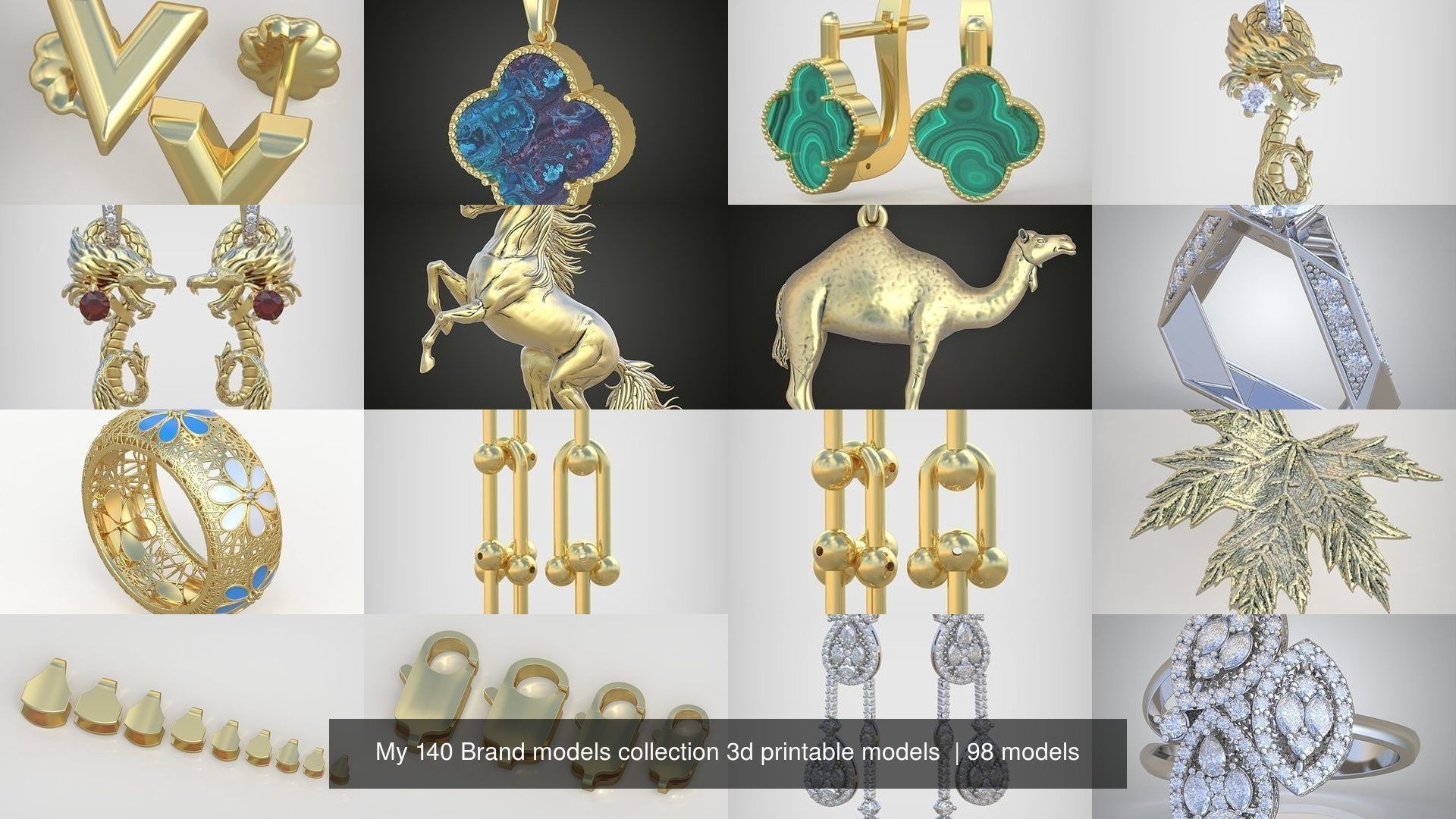 My 140 Brand models collection 3d printable models  _2852