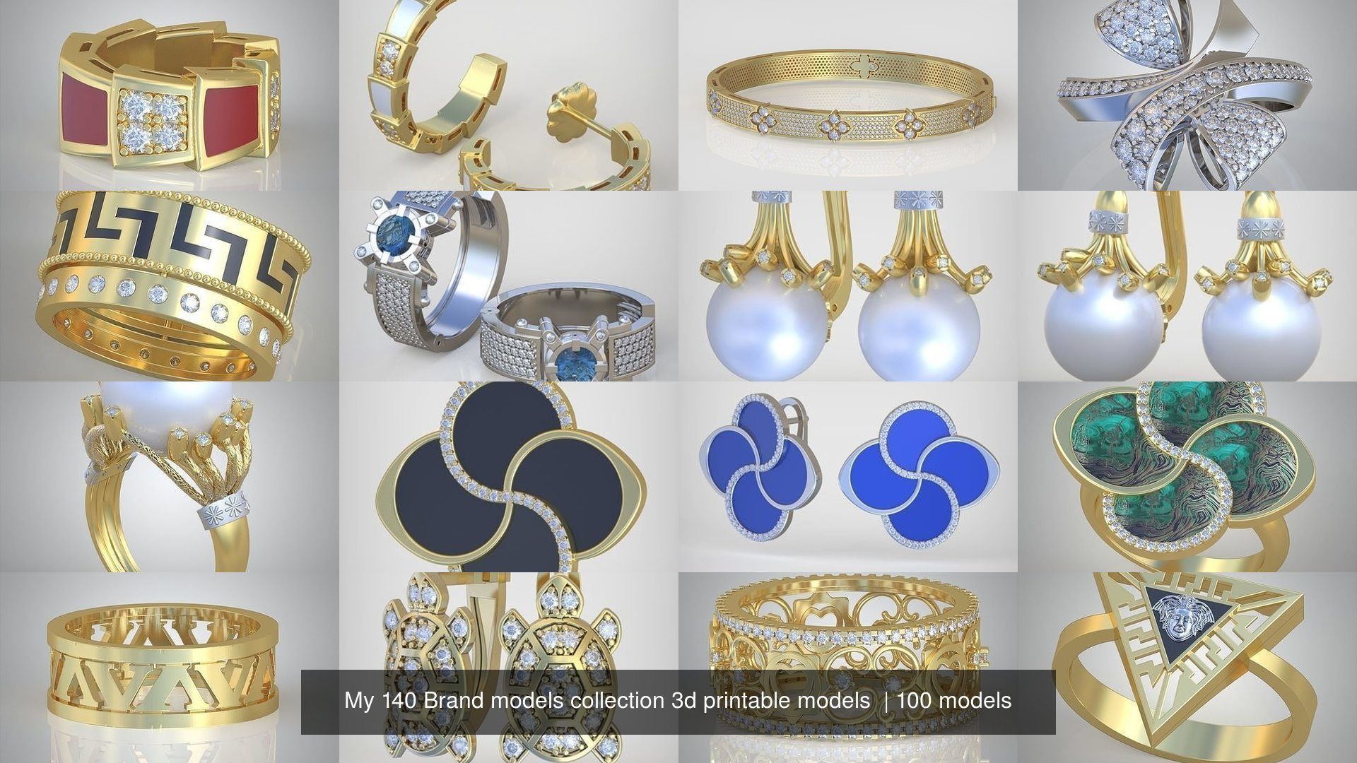 My 140 Brand models collection 3d printable models  _2800