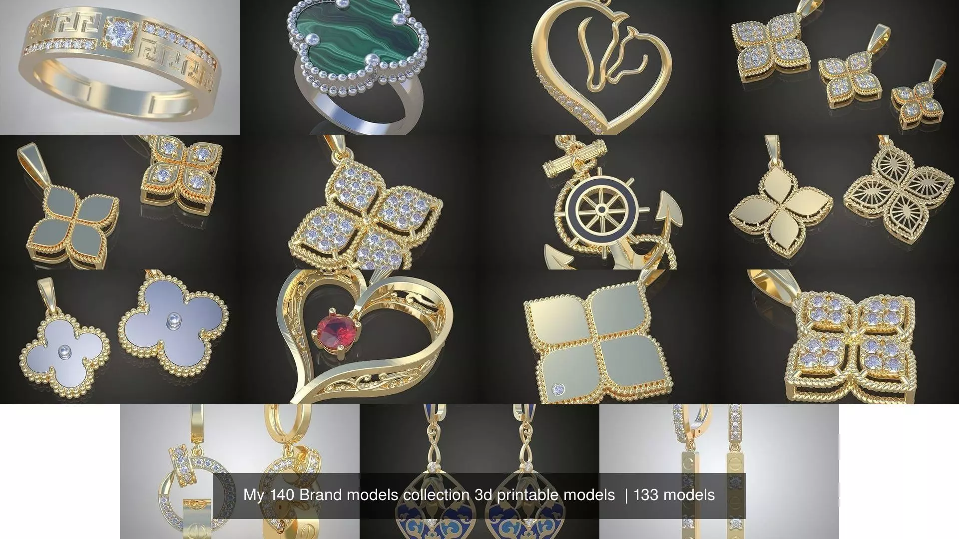 My 140 Brand models collection 3d printable models  _79