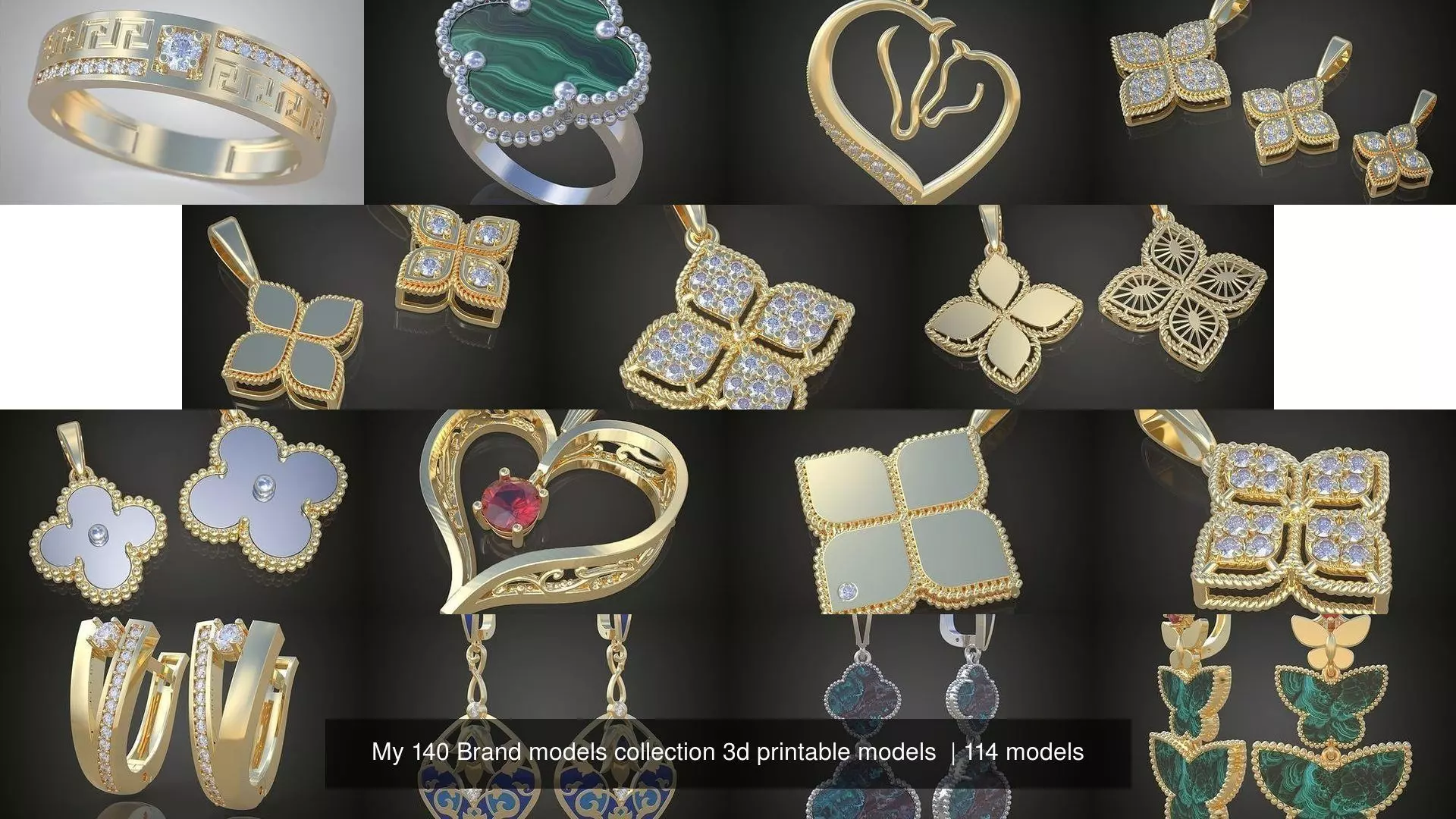 My 140 Brand models collection 3d printable models  _542