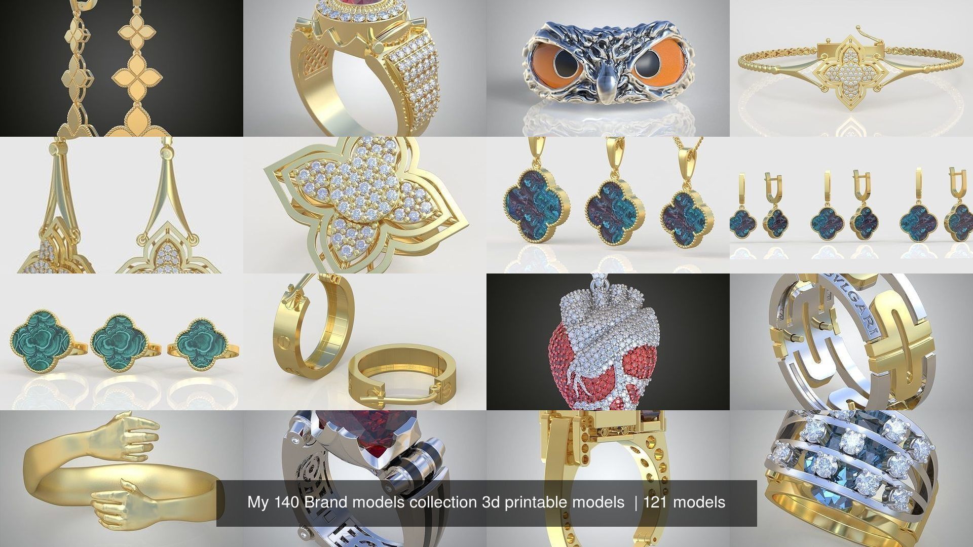 My 140 Brand models collection 3d printable models  _965