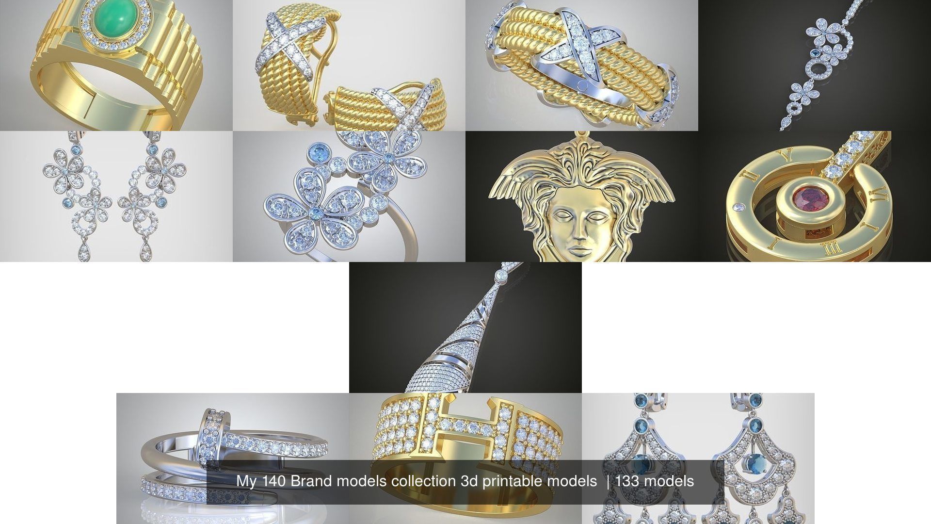 My 140 Brand models collection 3d printable models  _1833