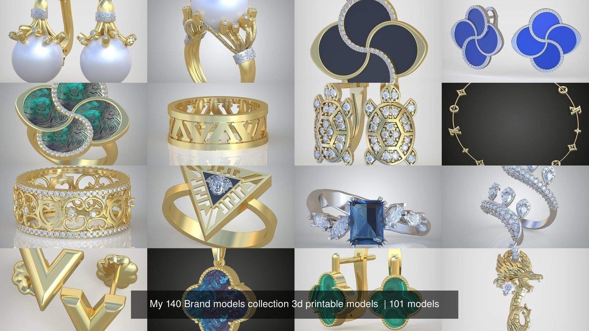My 140 Brand models collection 3d printable models  _2828