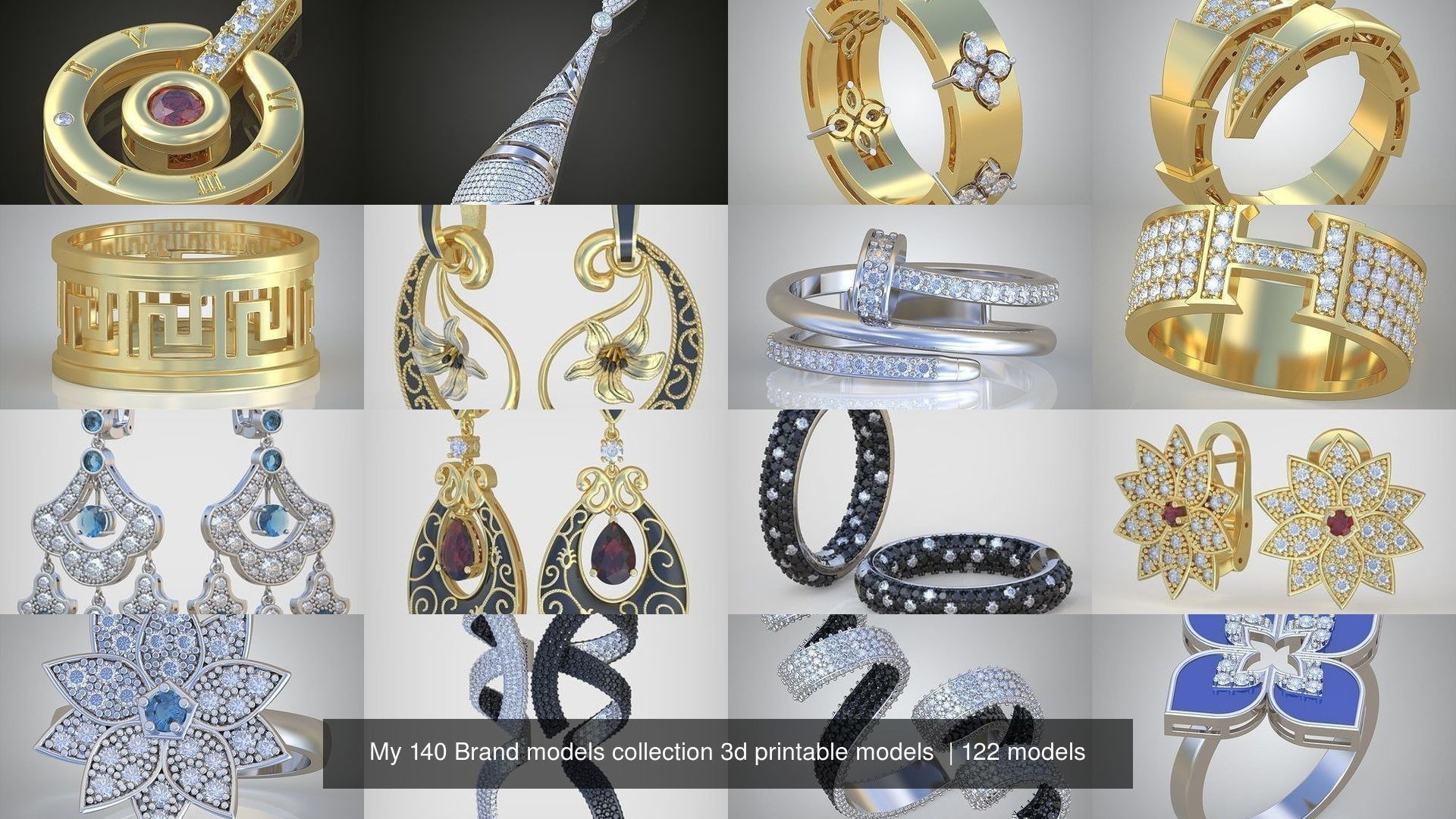 My 140 Brand models collection 3d printable models  _1898