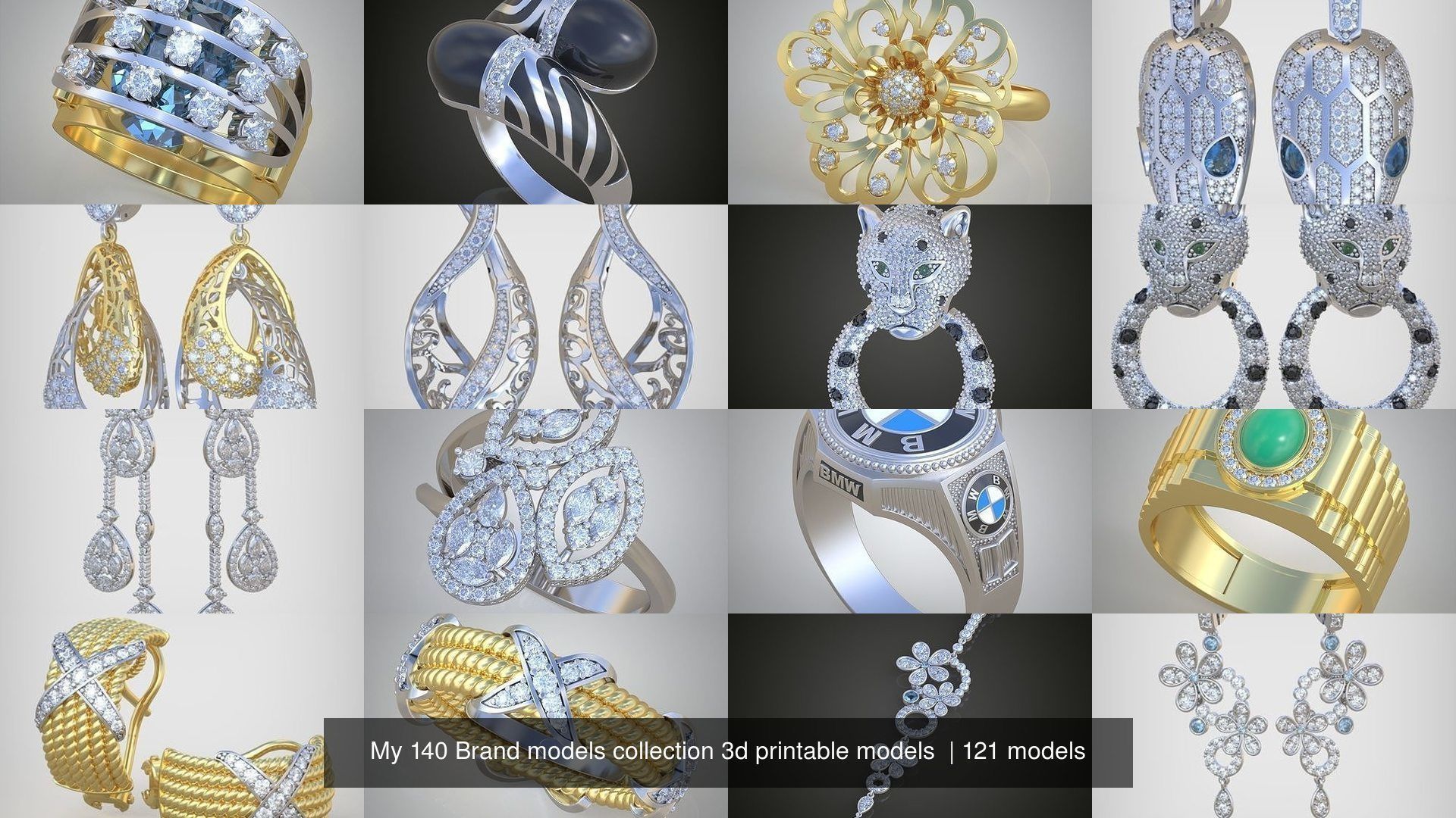 My 140 Brand models collection 3d printable models  _1637