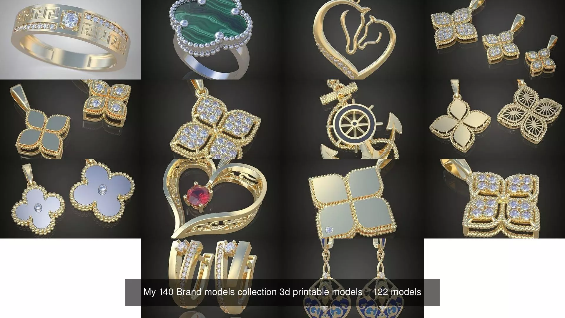 My 140 Brand models collection 3d printable models  _153