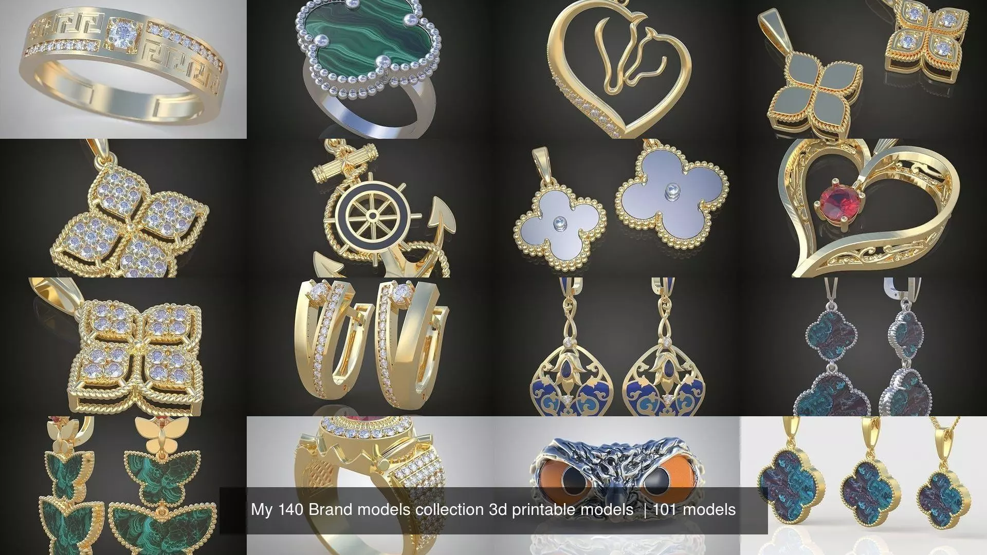 My 140 Brand models collection 3d printable models  _568