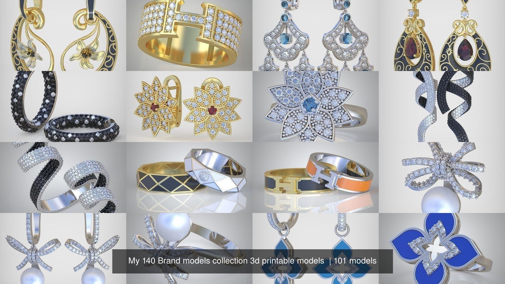 My 140 Brand models collection 3d printable models  _2309