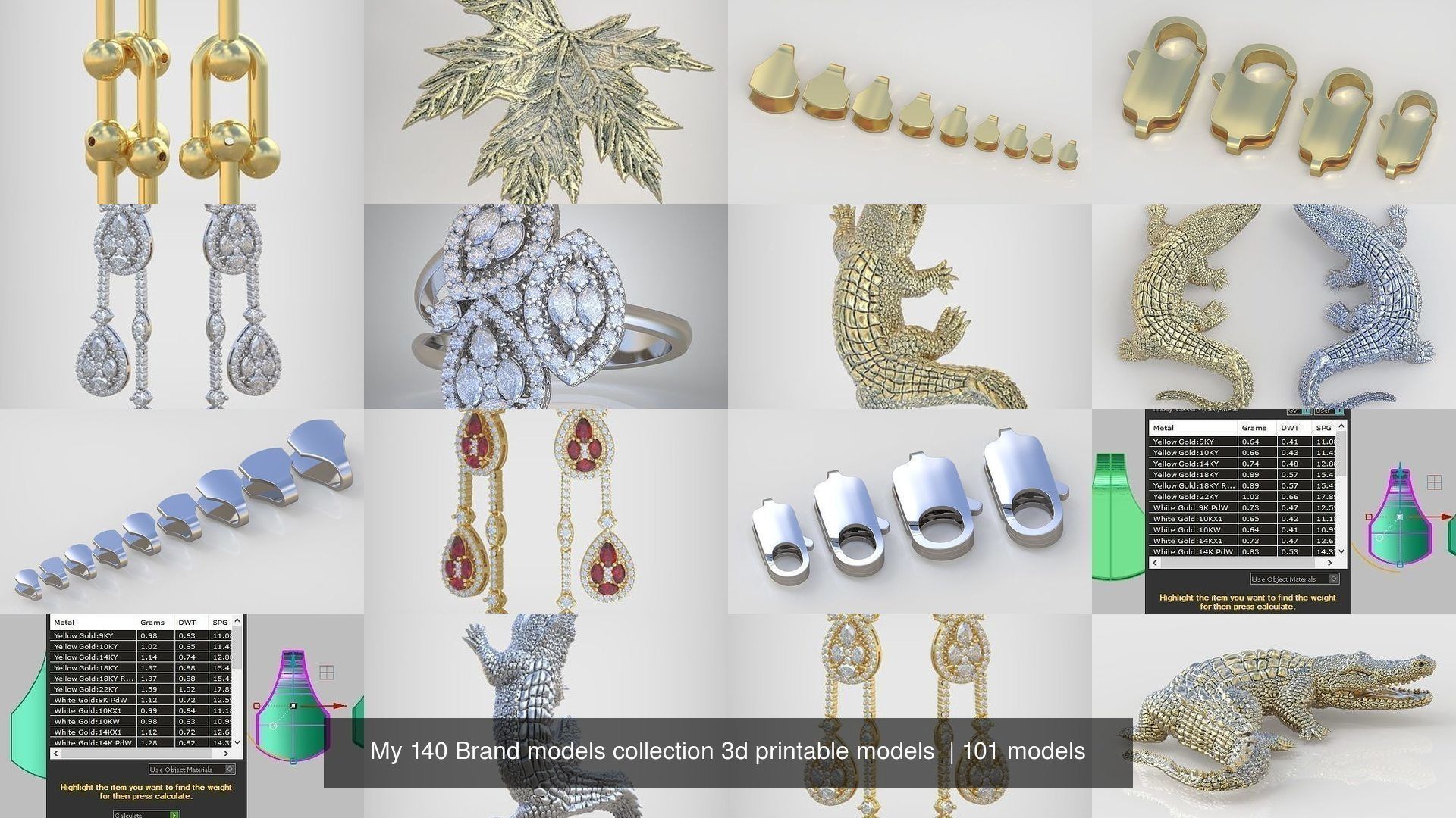 My 140 Brand models collection 3d printable models  _2888