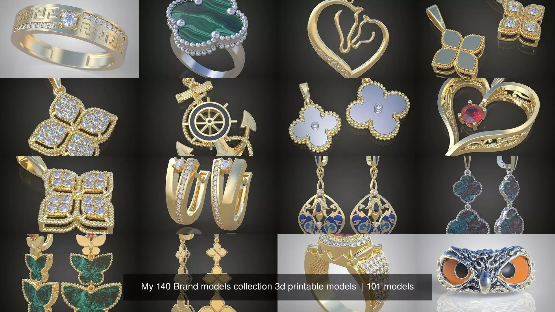 My 140 Brand models collection 3d printable models  _565