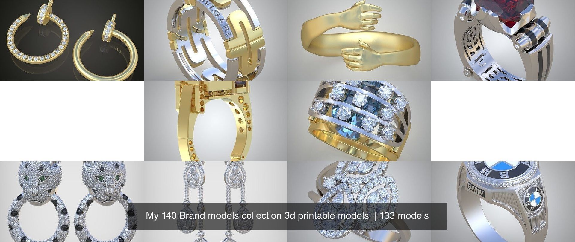 My 140 Brand models collection 3d printable models  _1174