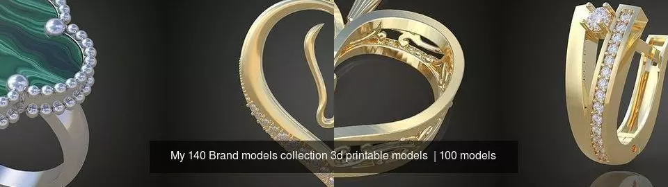 My 140 Brand models collection 3d printable models  _577