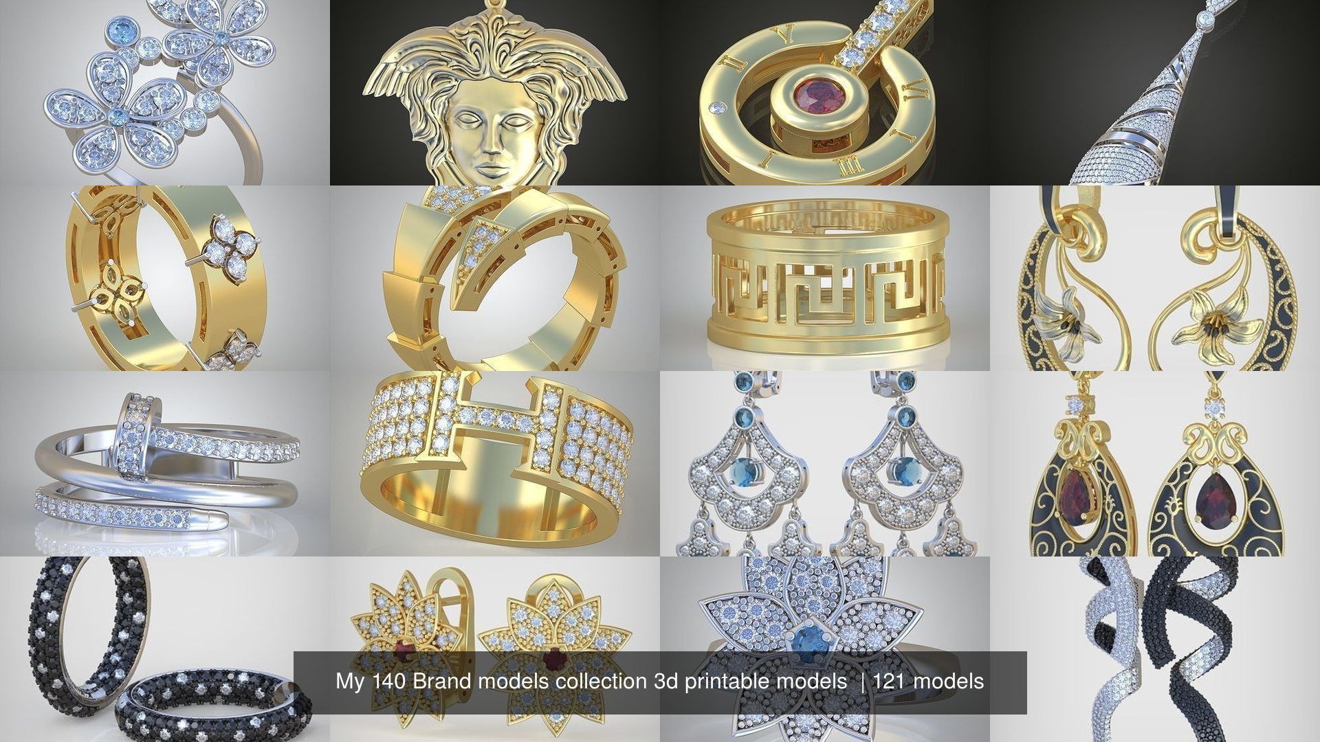 My 140 Brand models collection 3d printable models  _2161