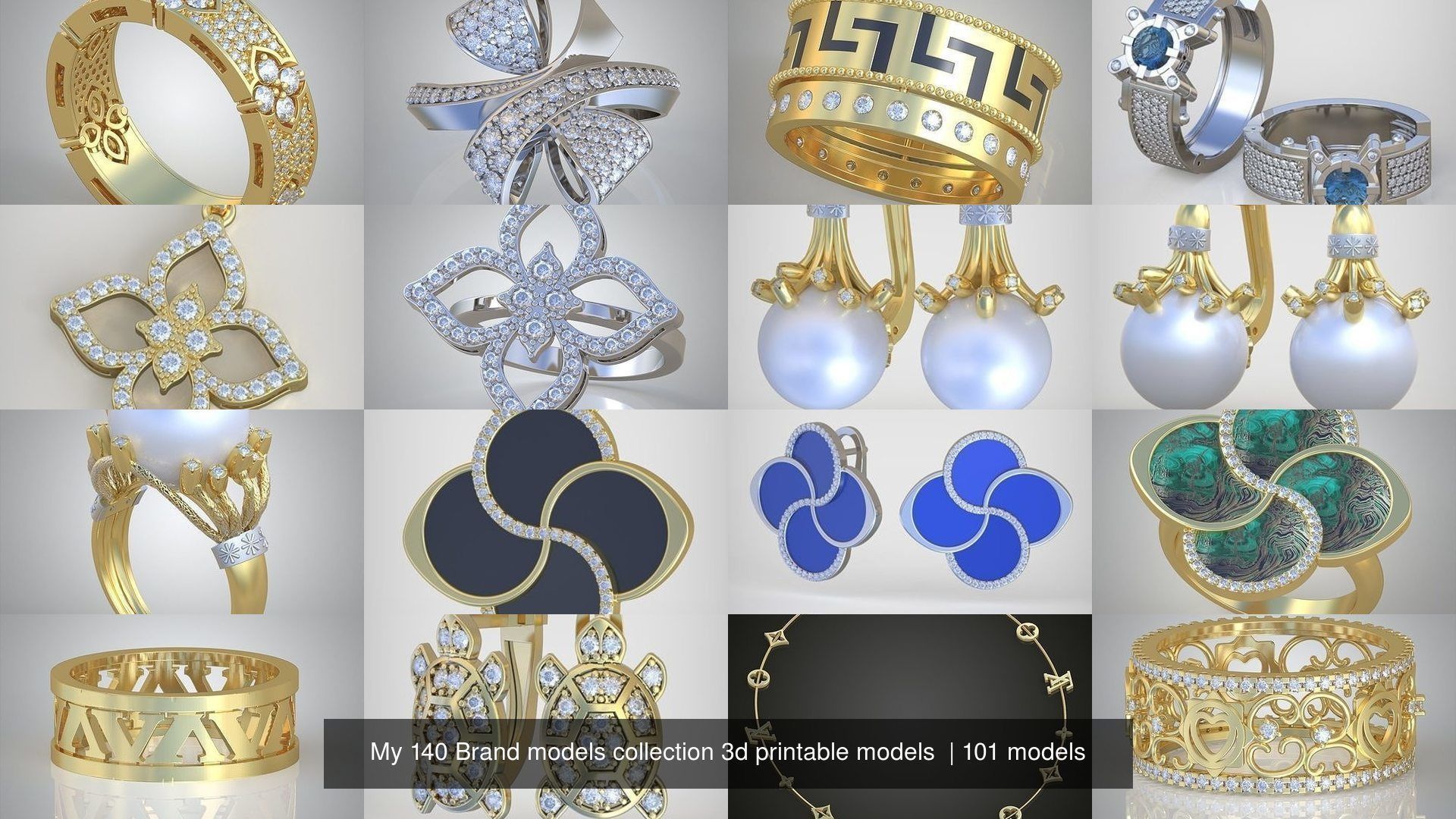 My 140 Brand models collection 3d printable models  _2813