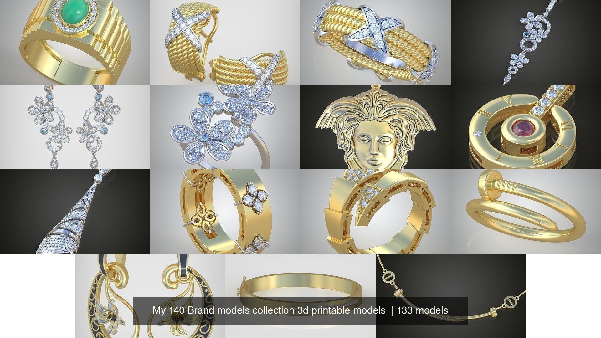 My 140 Brand models collection 3d printable models  _1773